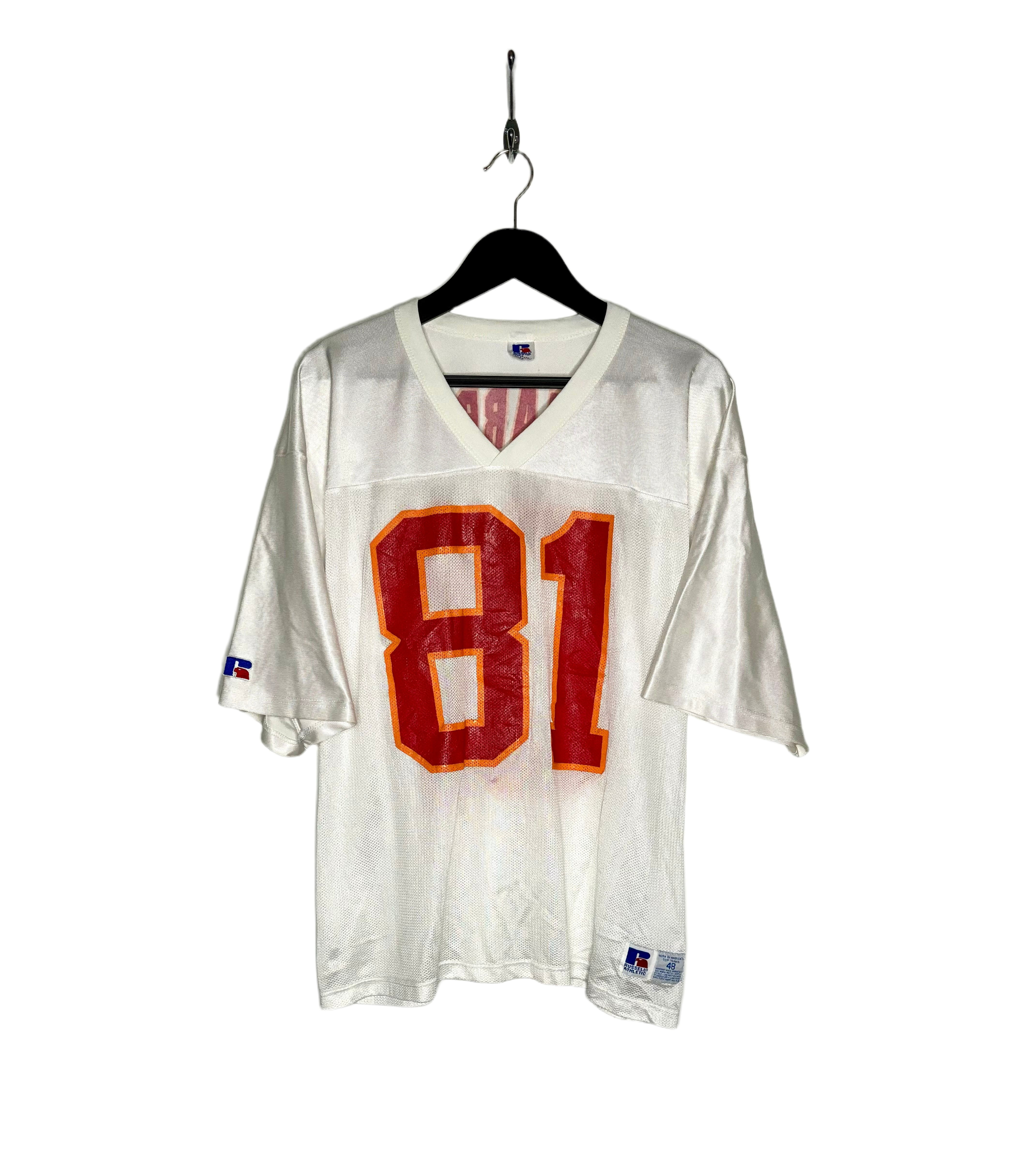 Russel Athletic Josh Harris #81 Football Jersey Weiß Größe M