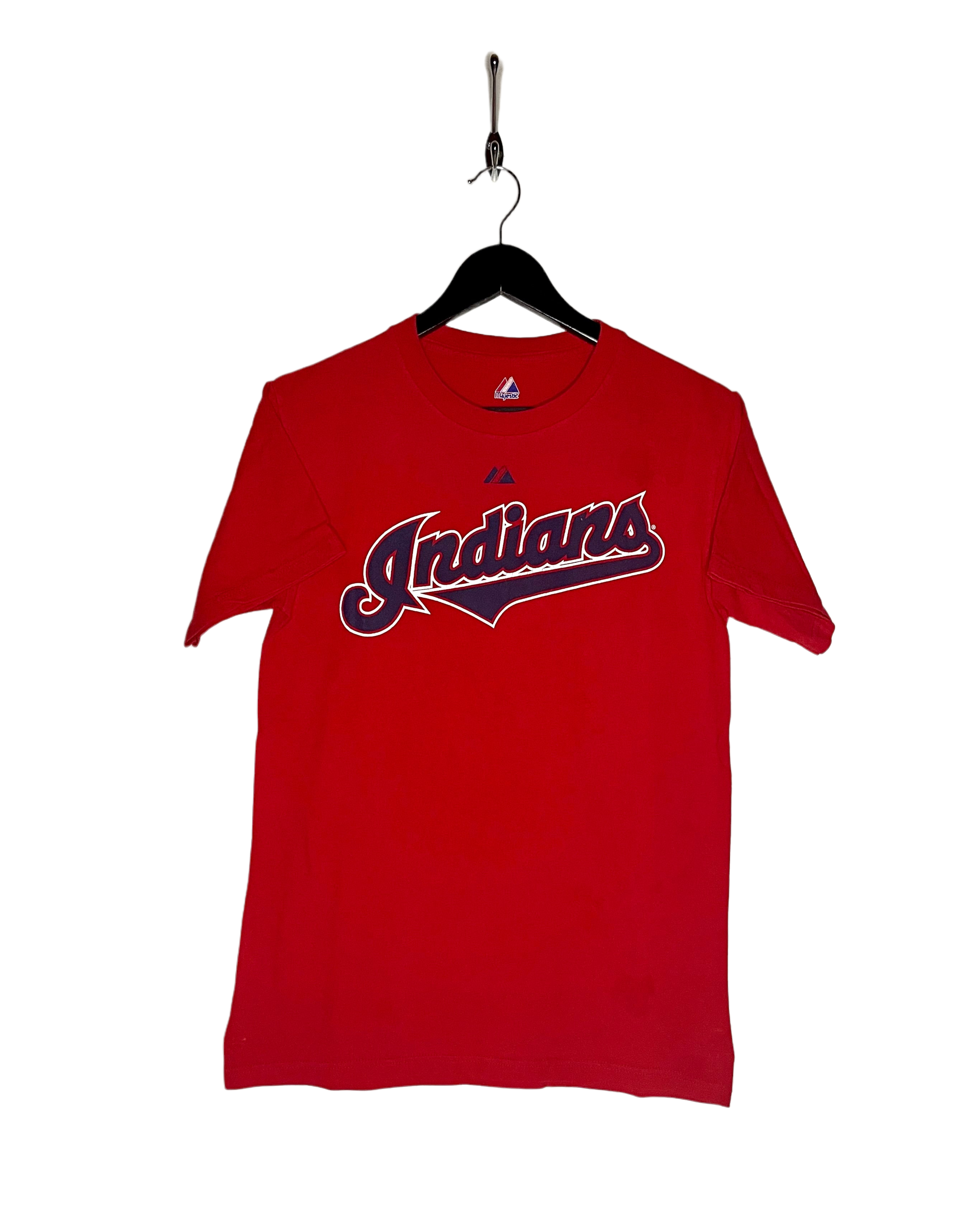 Majestic T-Shirt Cleveland Indians #24 Grady Sizemore Rot Größe S