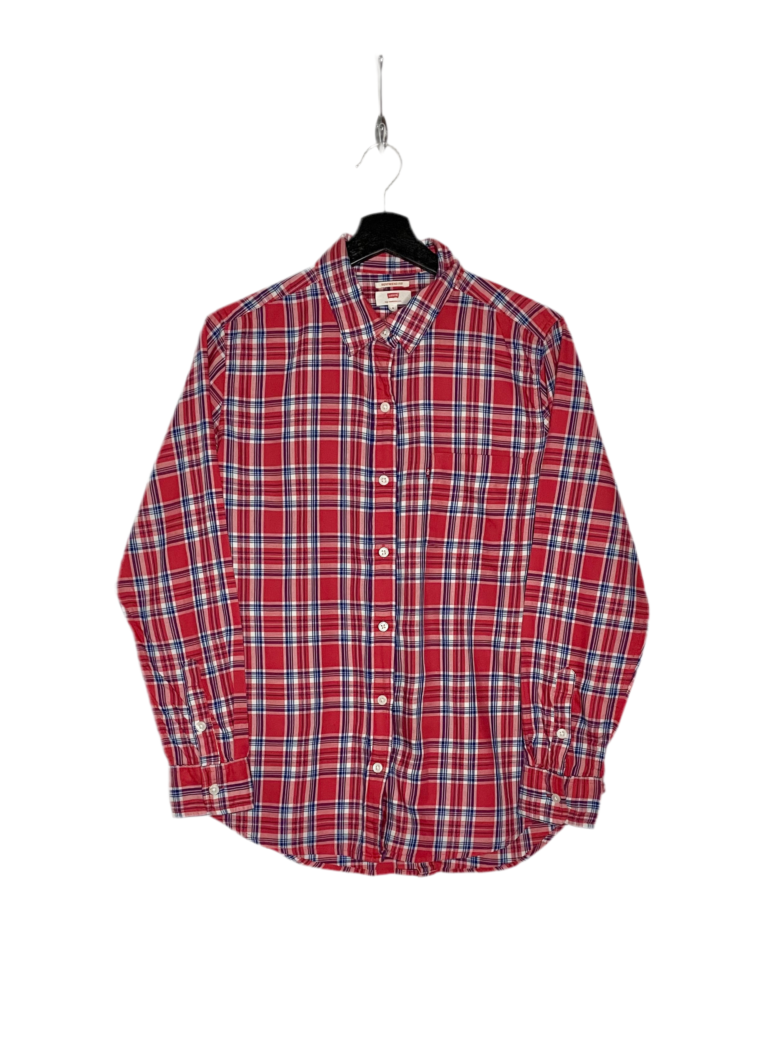 Levi`s Vintage Hemd Rot/Blau kariert Größe S