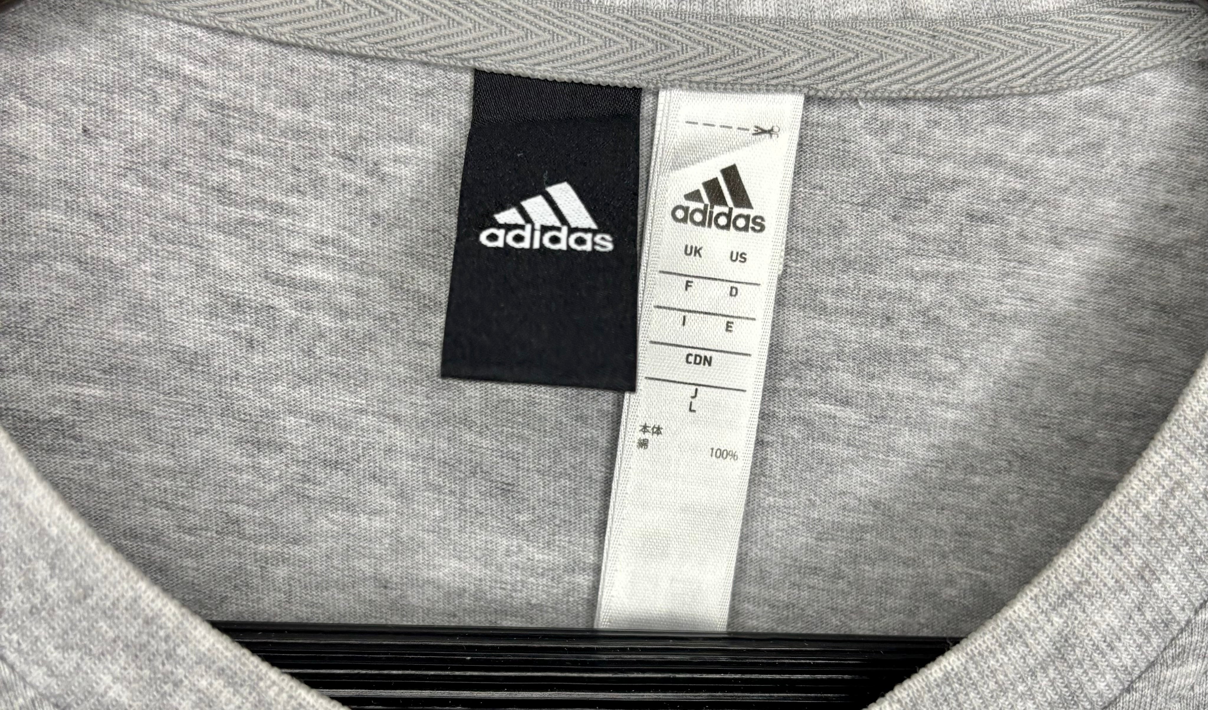 Adidas Athletics T-Shirt Grau Größe L