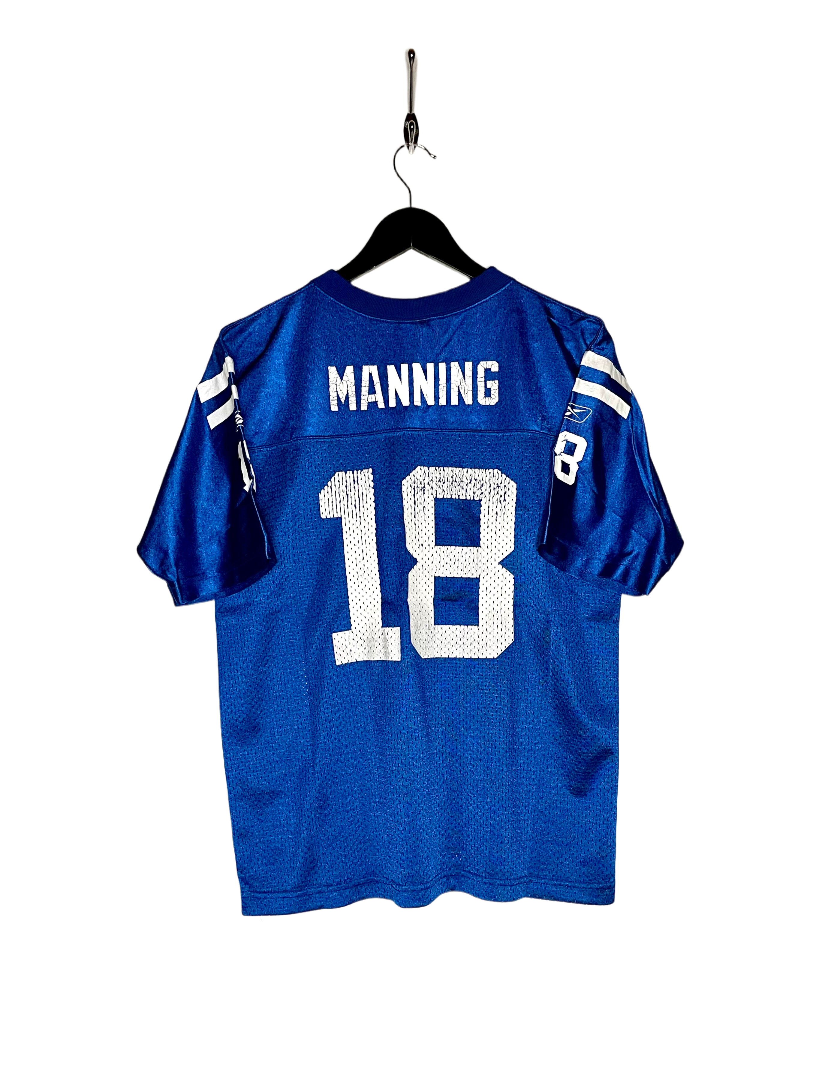 Reebok Indianapolis Colts Jersey #18 Peyton Manning Size XL (Junior)