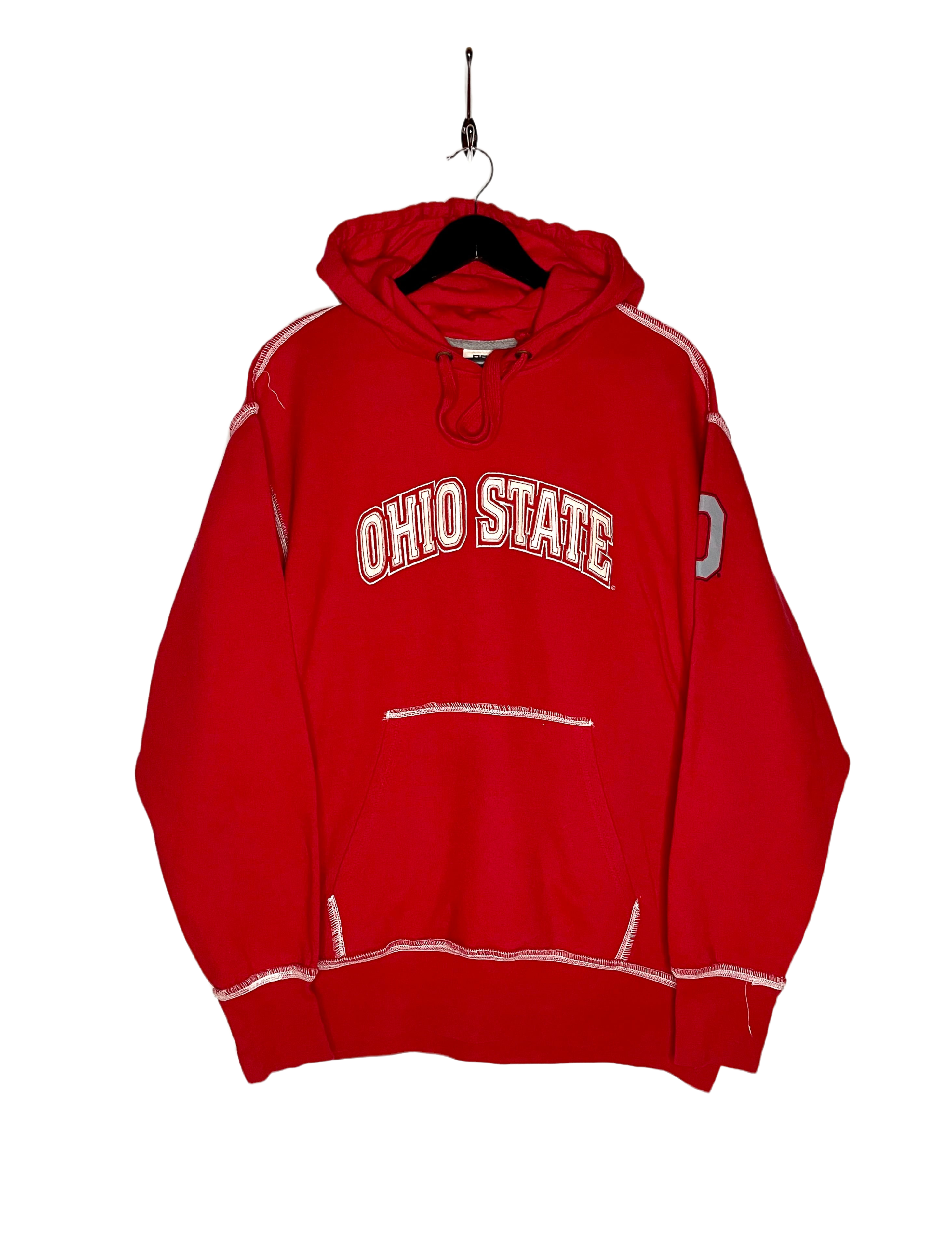 ESPN Vintage Hoodie Ohio State Rot Größe L