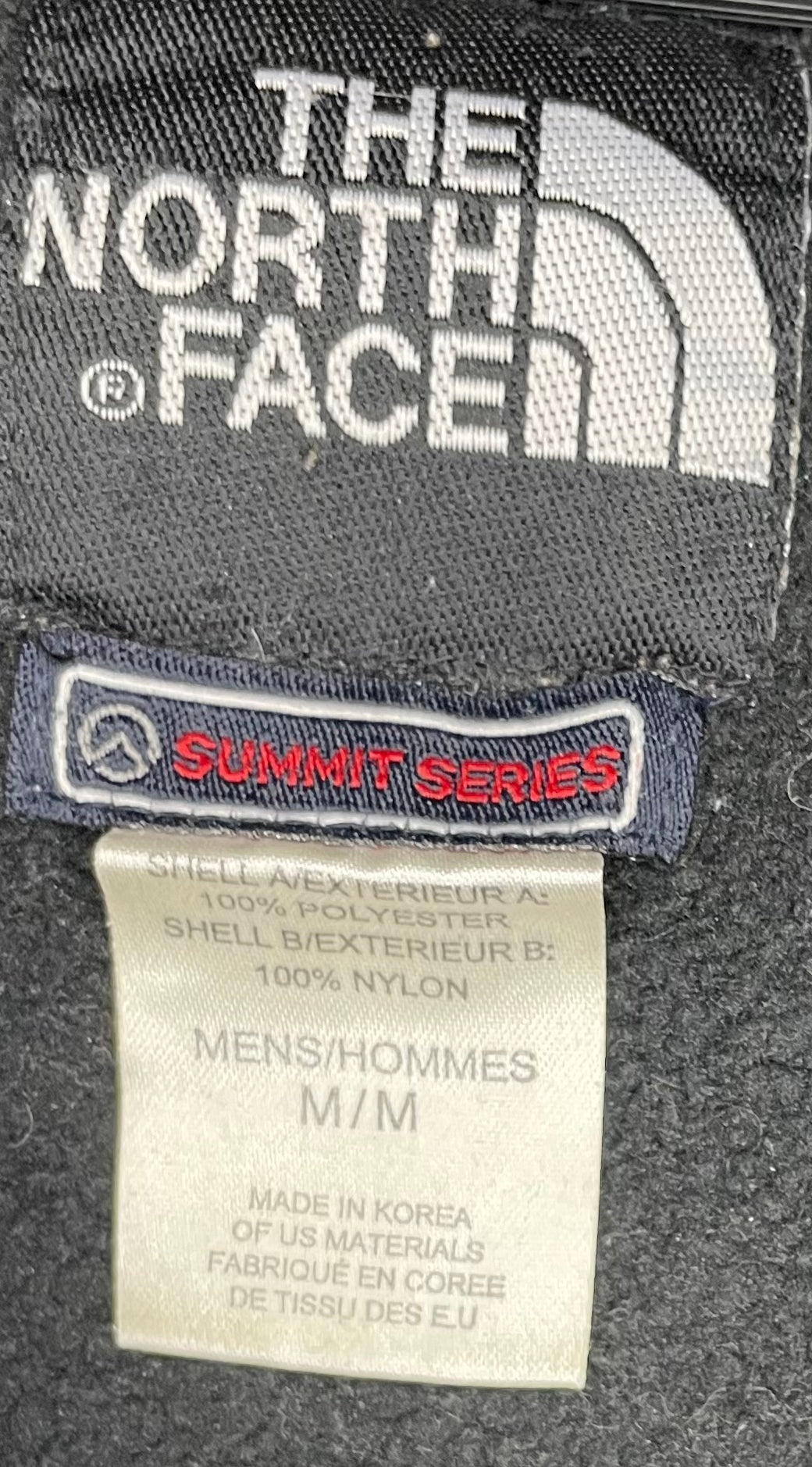 The North Face Fleece Jacket Summit Series Black Size M