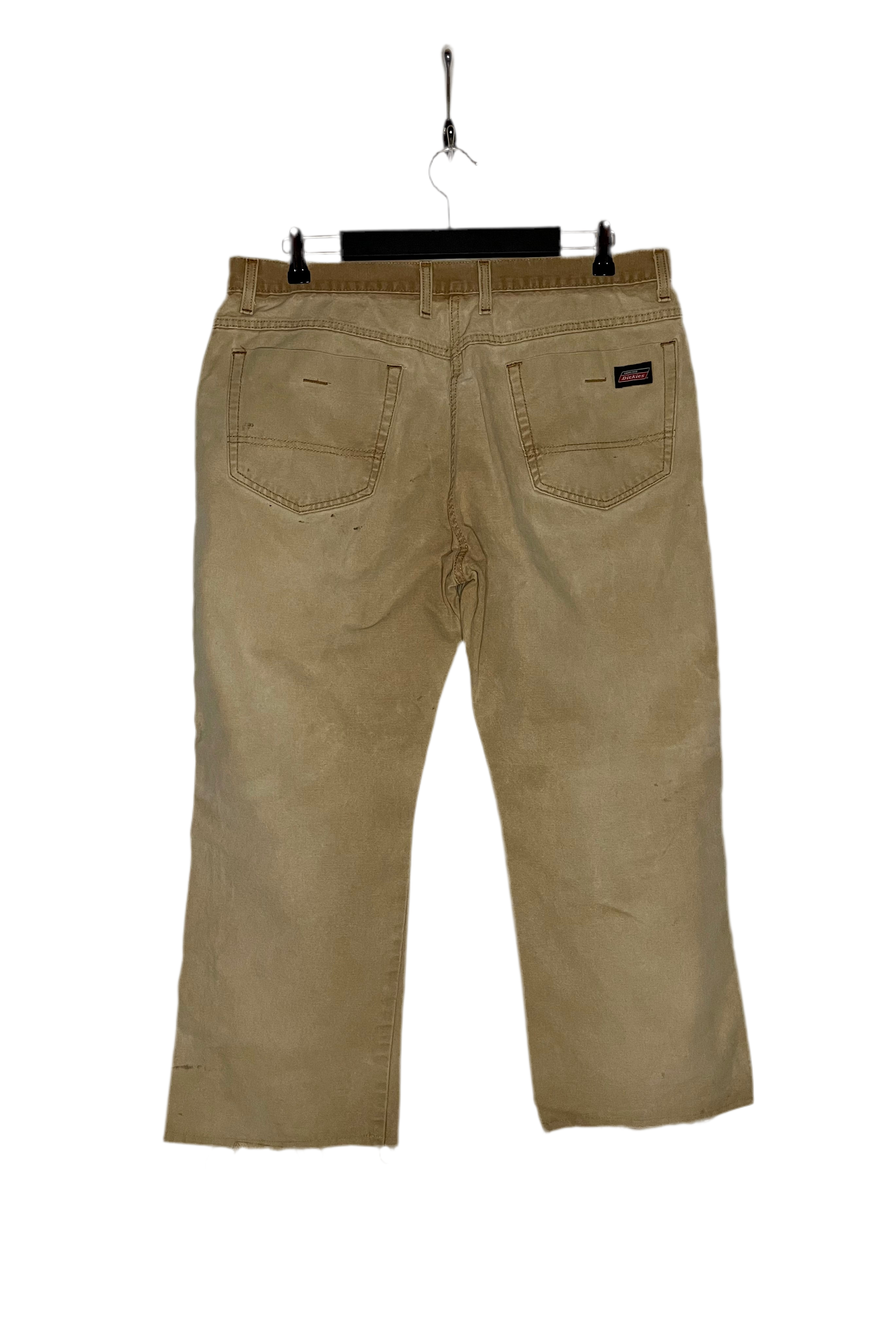 Dickies Vintage Workwear Jeans Beige Größe 36x30