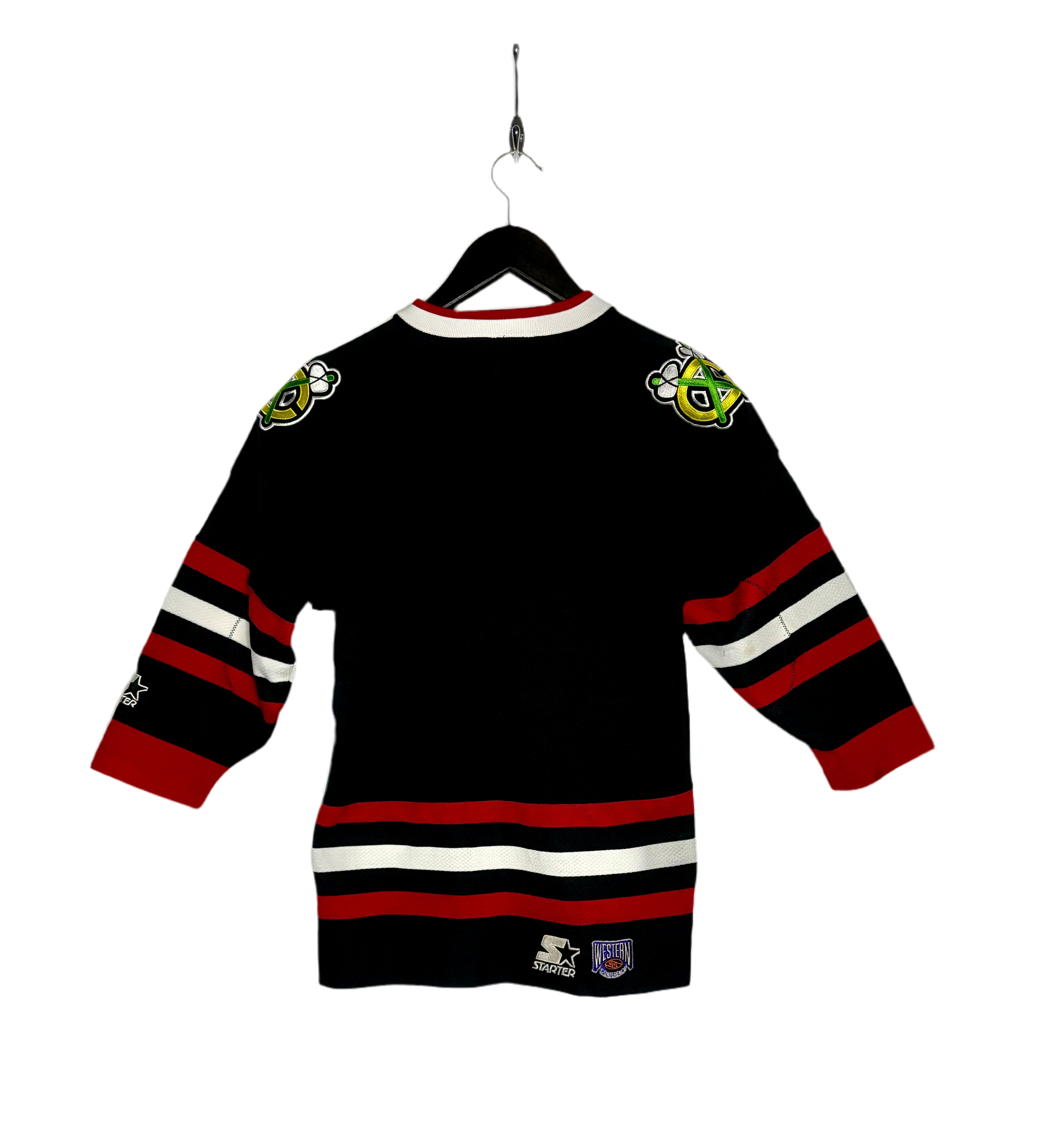 Starter NHL Chicago Blackhawks Jersey Schwarz Größe S