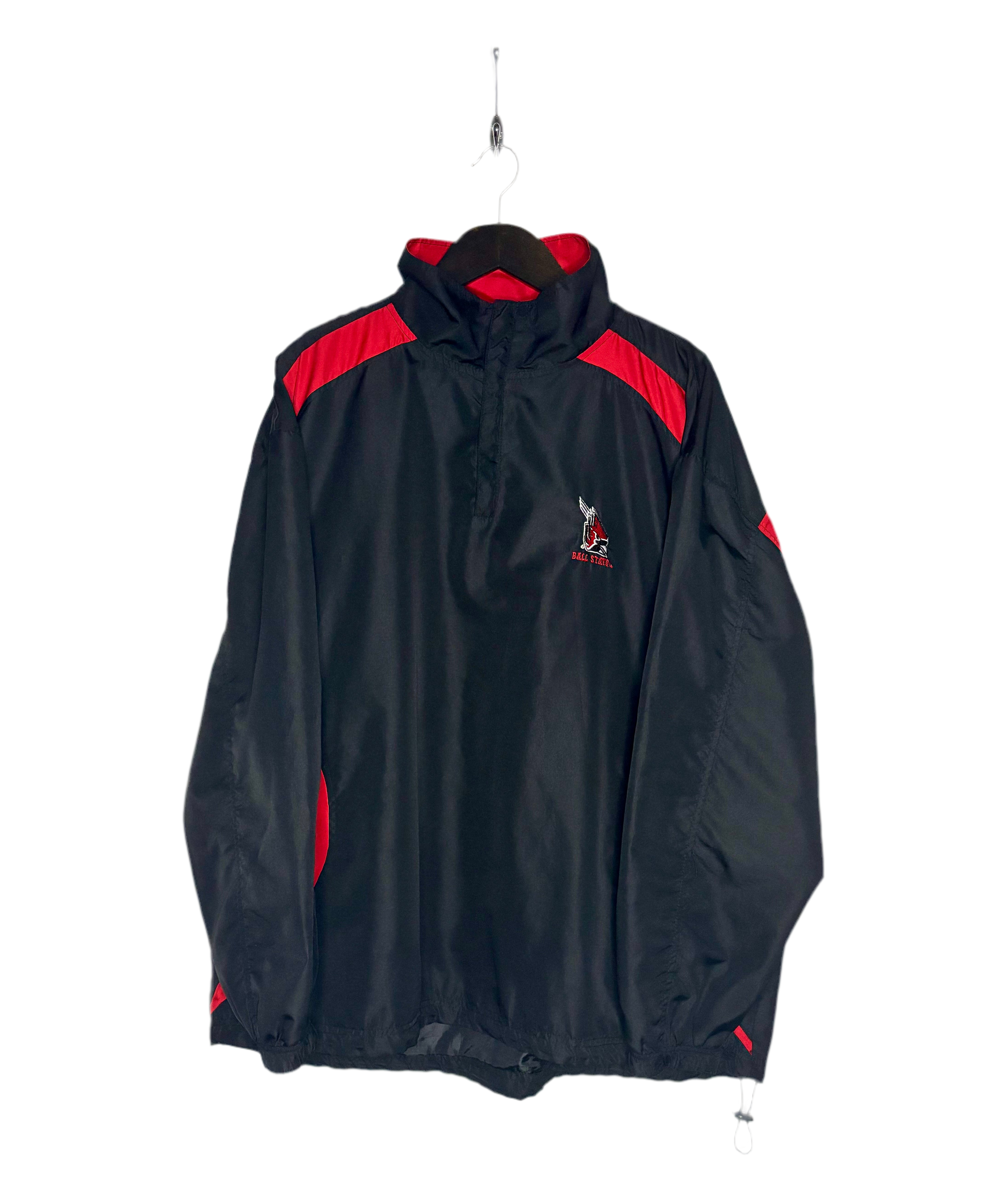 NCAA Ball State Windbreaker Schwarz Größe XL