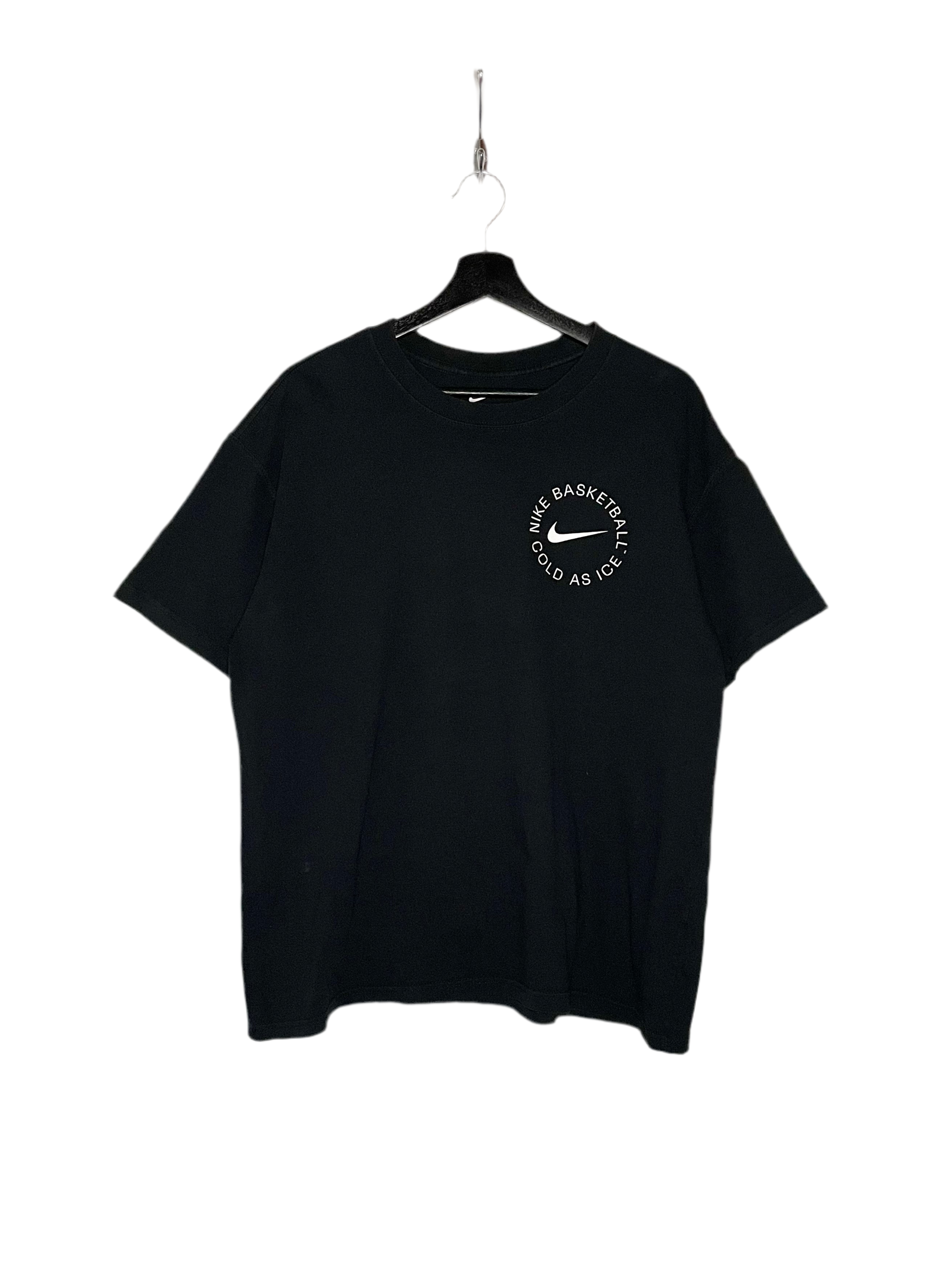 Nike Air T-Shirt Basketball Cold as Ice Schwarz Größe M