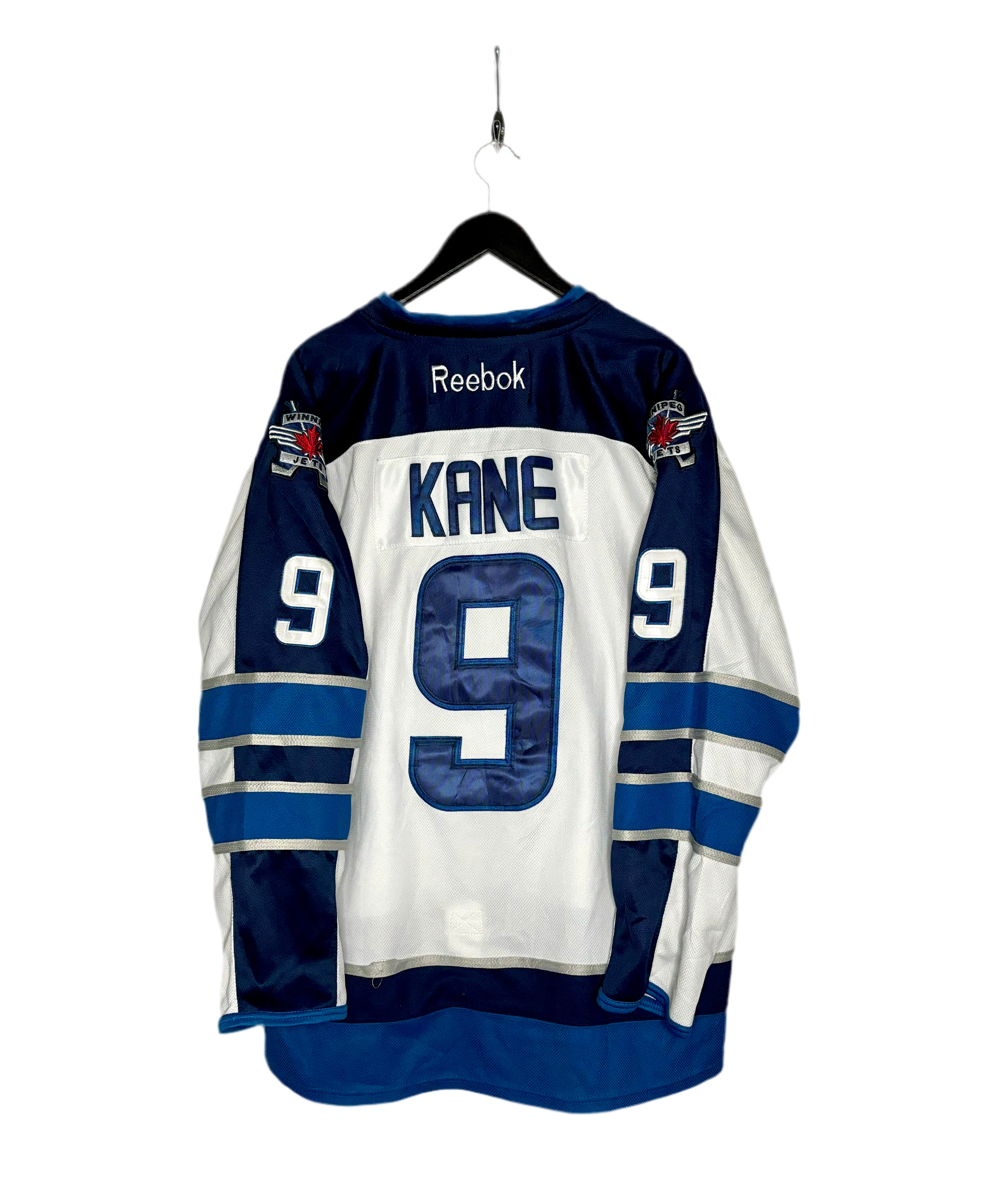 Reebok NHL Winnipeg Jets Jersey #9 Evander Kane Blau Größe XL