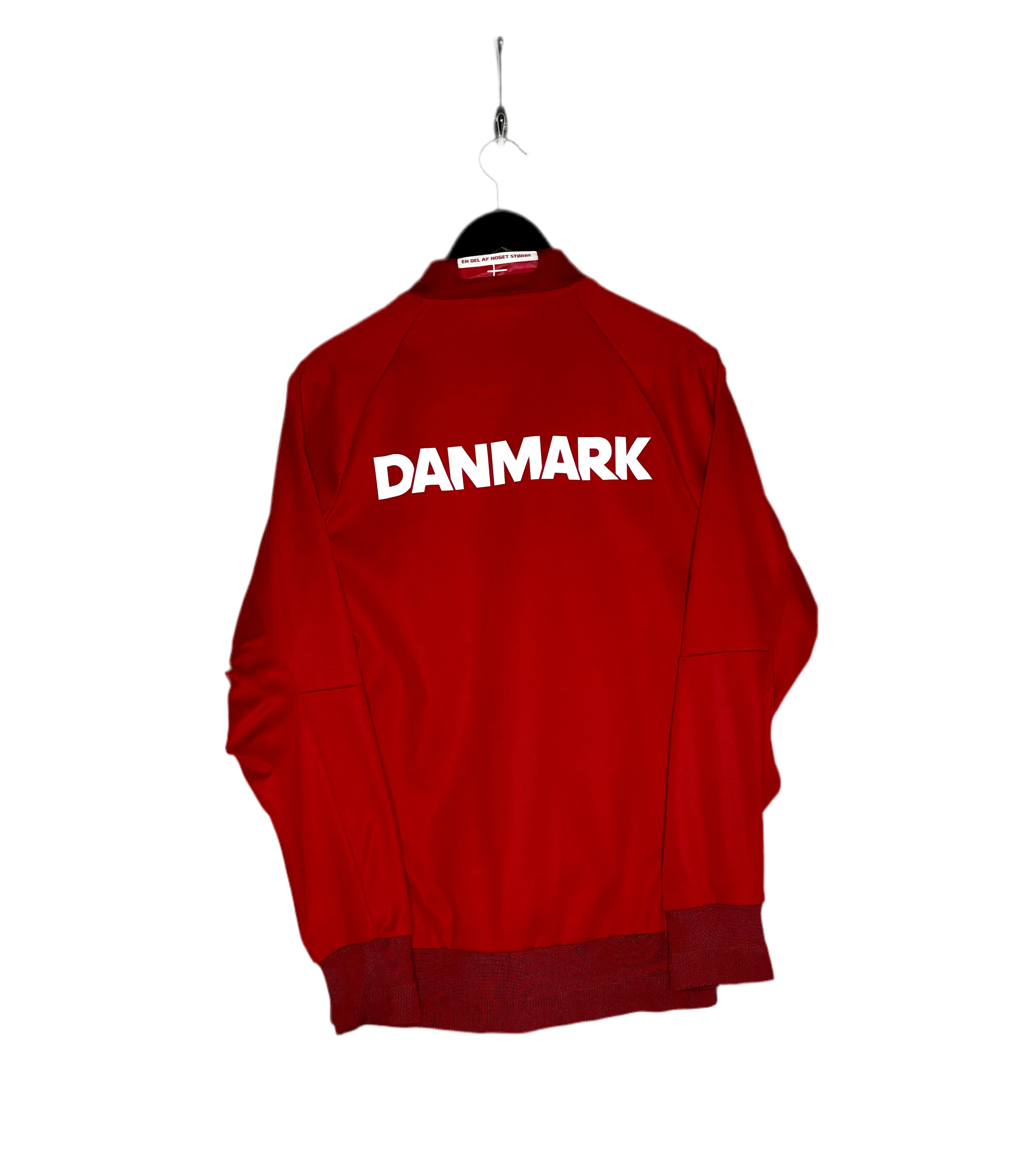 Adidas Dänemark Fußball Präsentation Anthem Trainingsjacke 2016/17 Rot Größe S