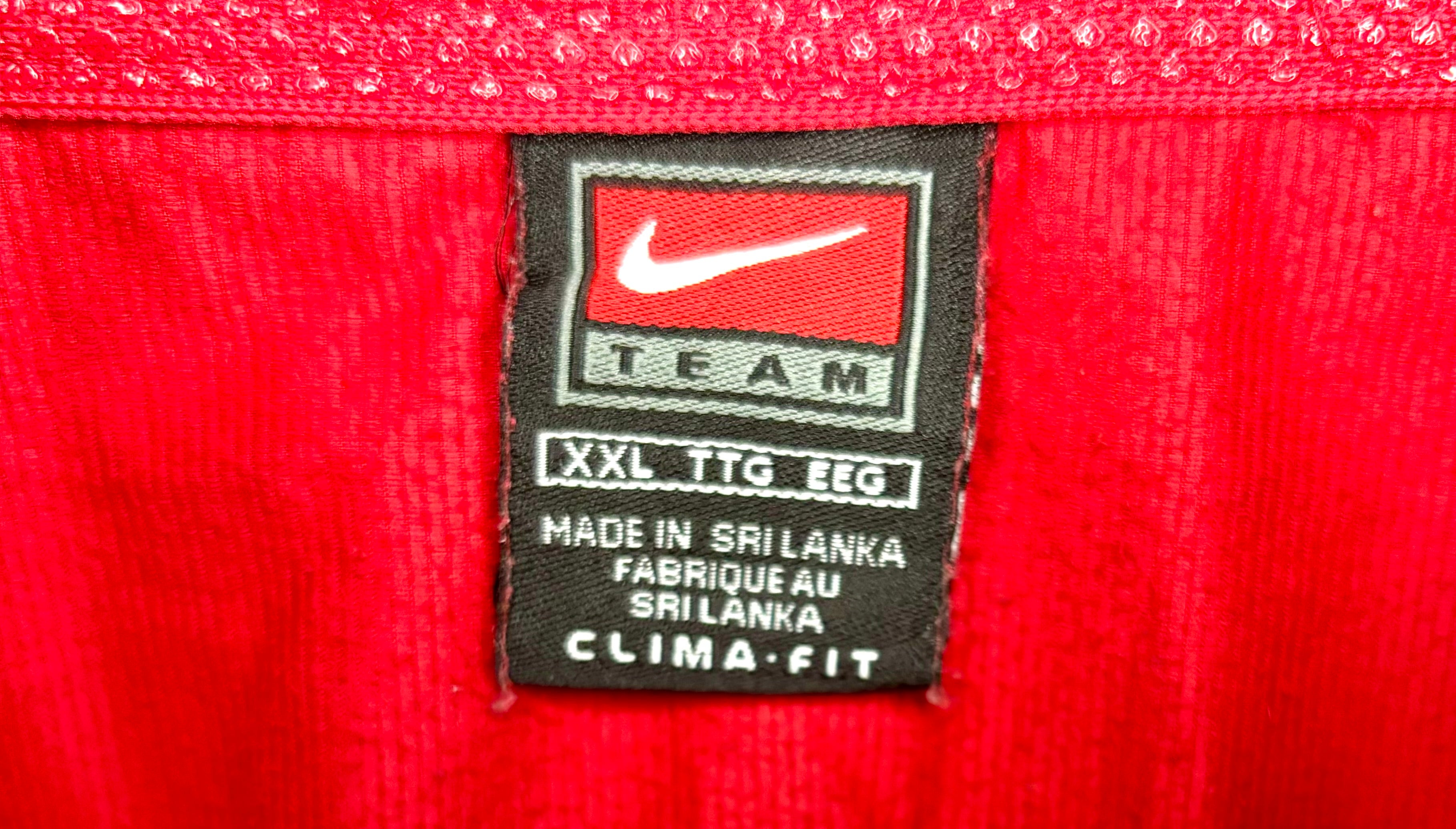 Nike Vintage Trainingsjacke Rot Größe XXL