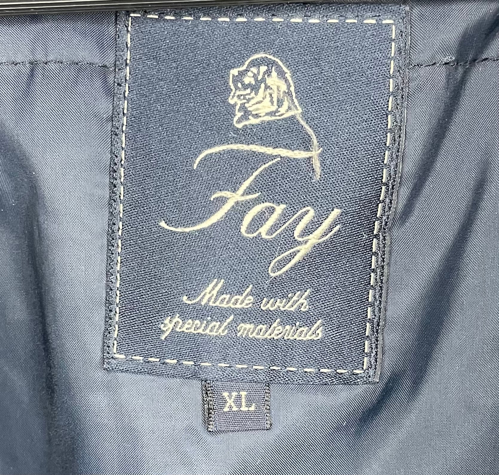 Fay Field Jacke Schwarz Größe XL