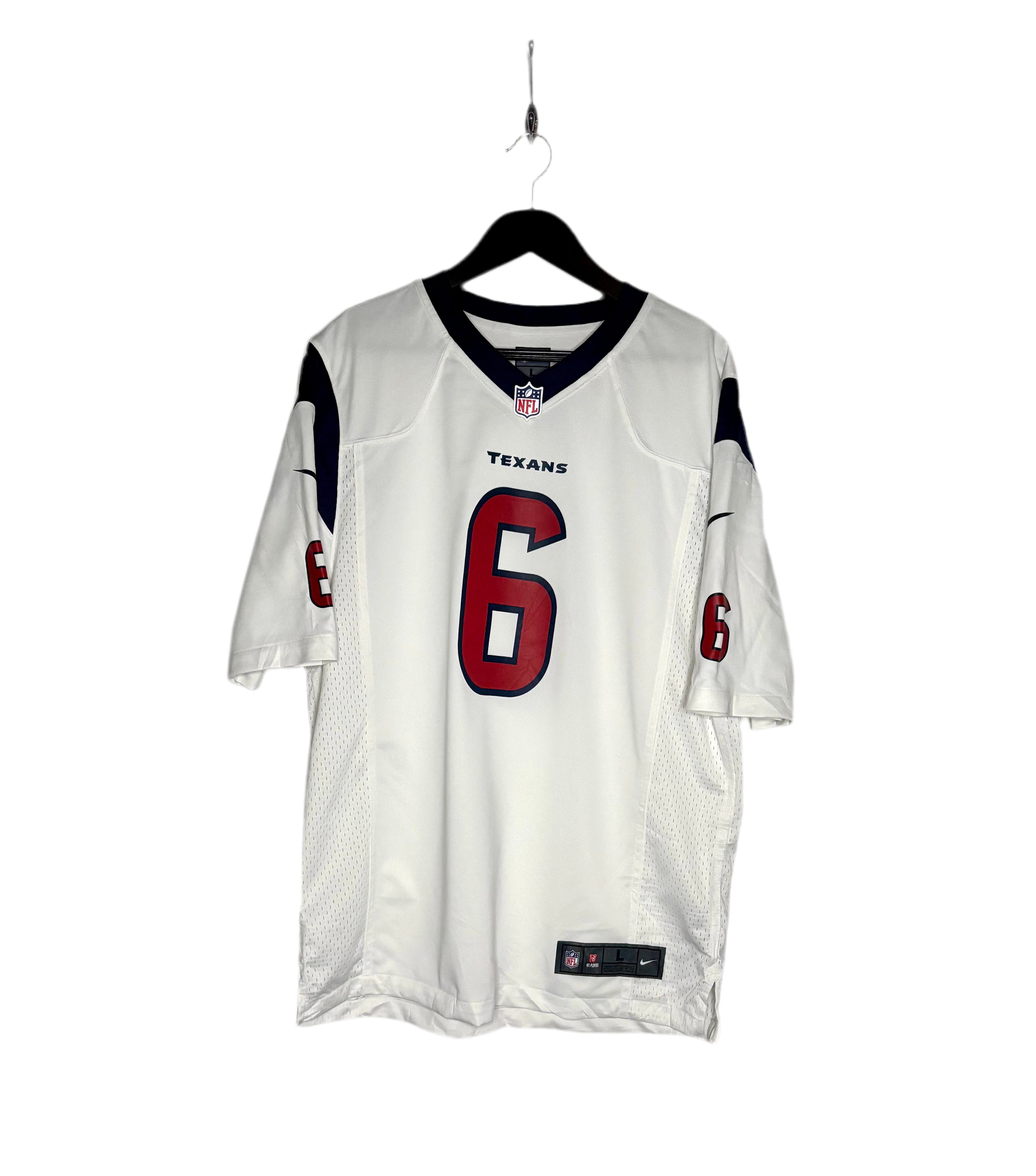 Nike NFL Houston Texans Jersey #6 Maxwell Weiß Größe L