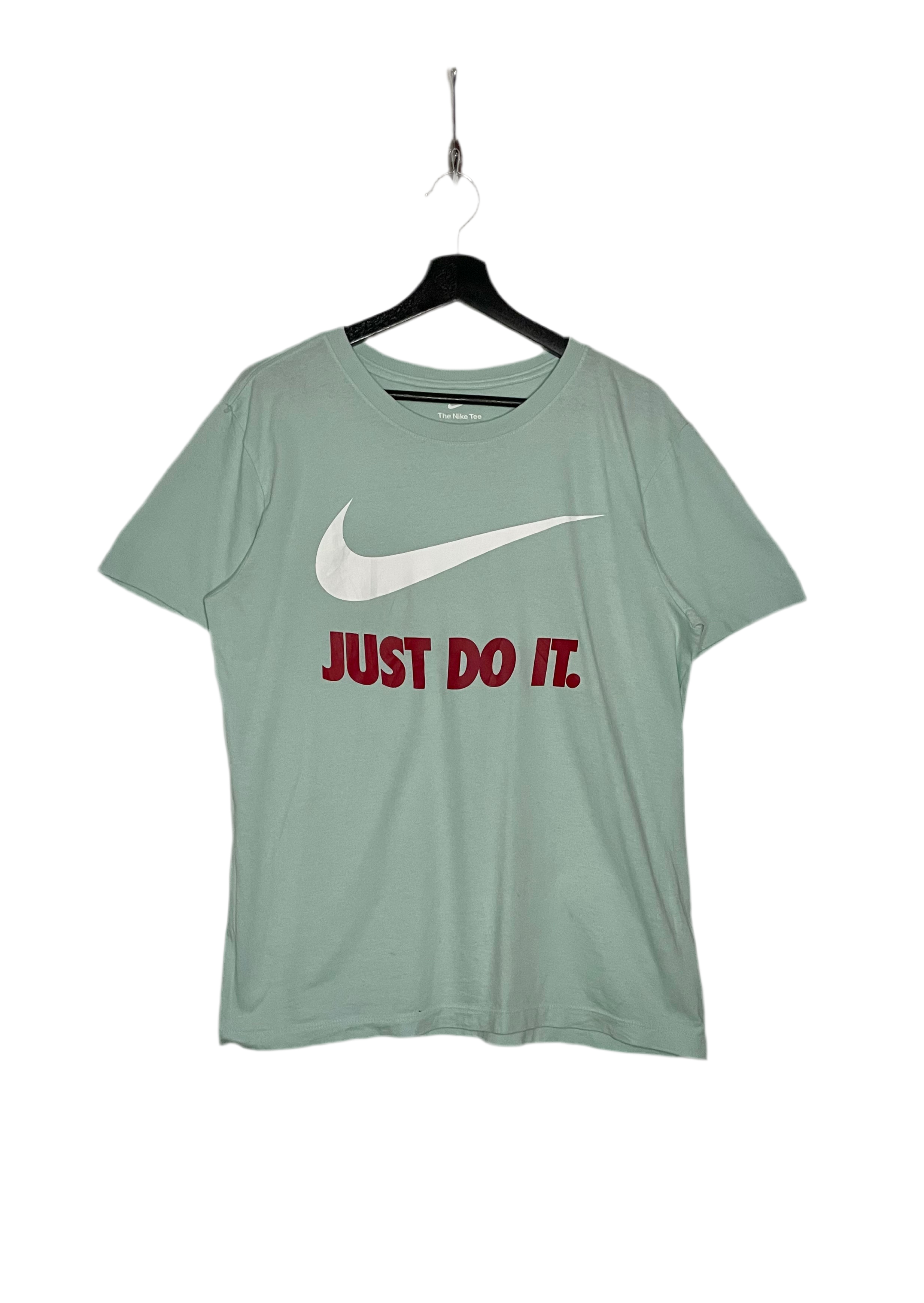 Nike T-Shirt Just Do It Hellblau Größe S