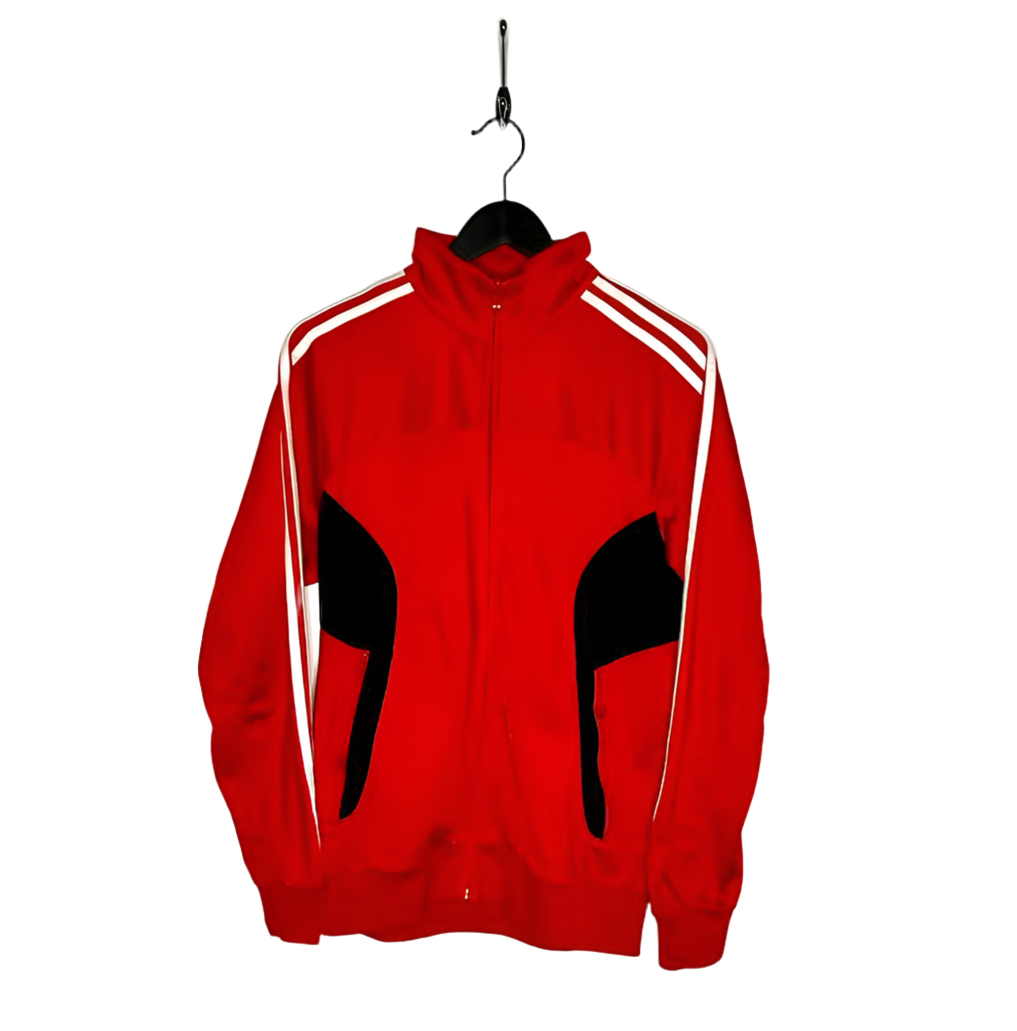 Adidas Vintage Track Chaqueta Roja Talla S