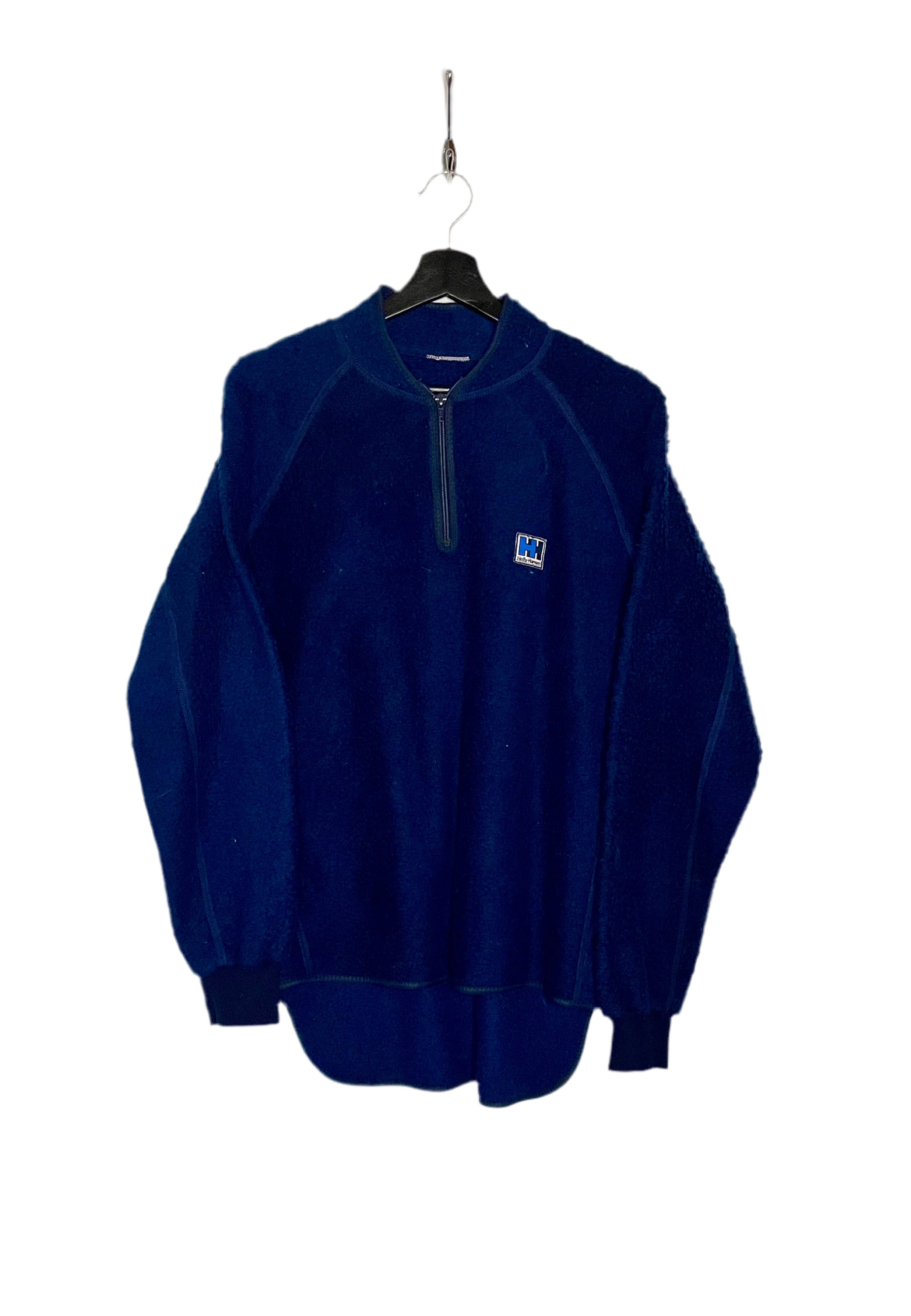 Helly Hansen Vintage Q-Zip Fleece Sweater Blau Größe L