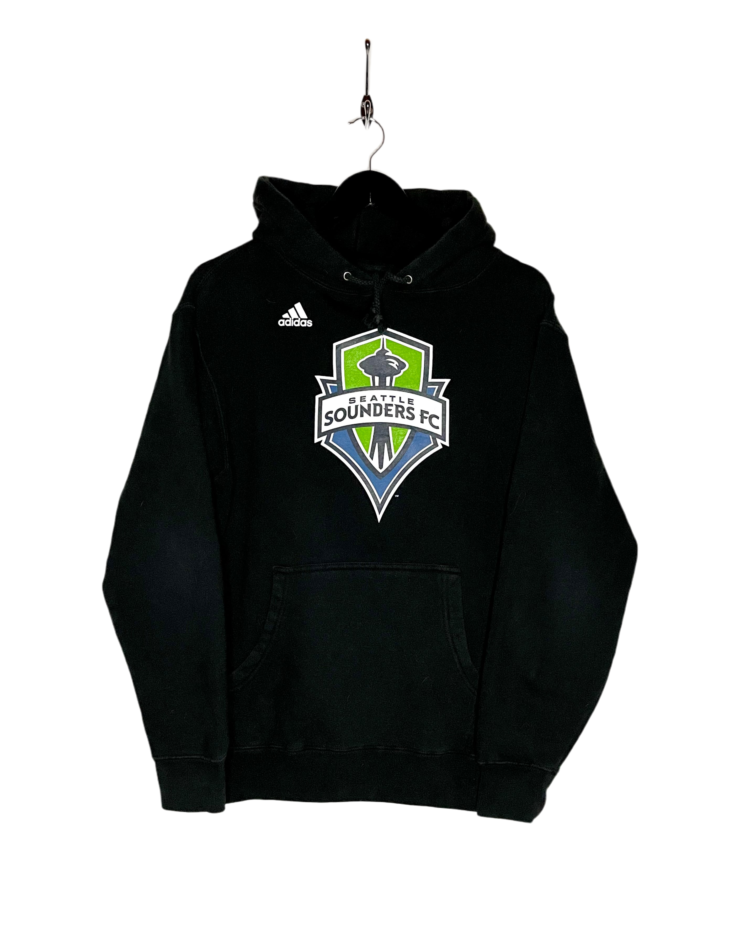 Adidas Hoodie Seattle Sounders FC Schwarz Größe S