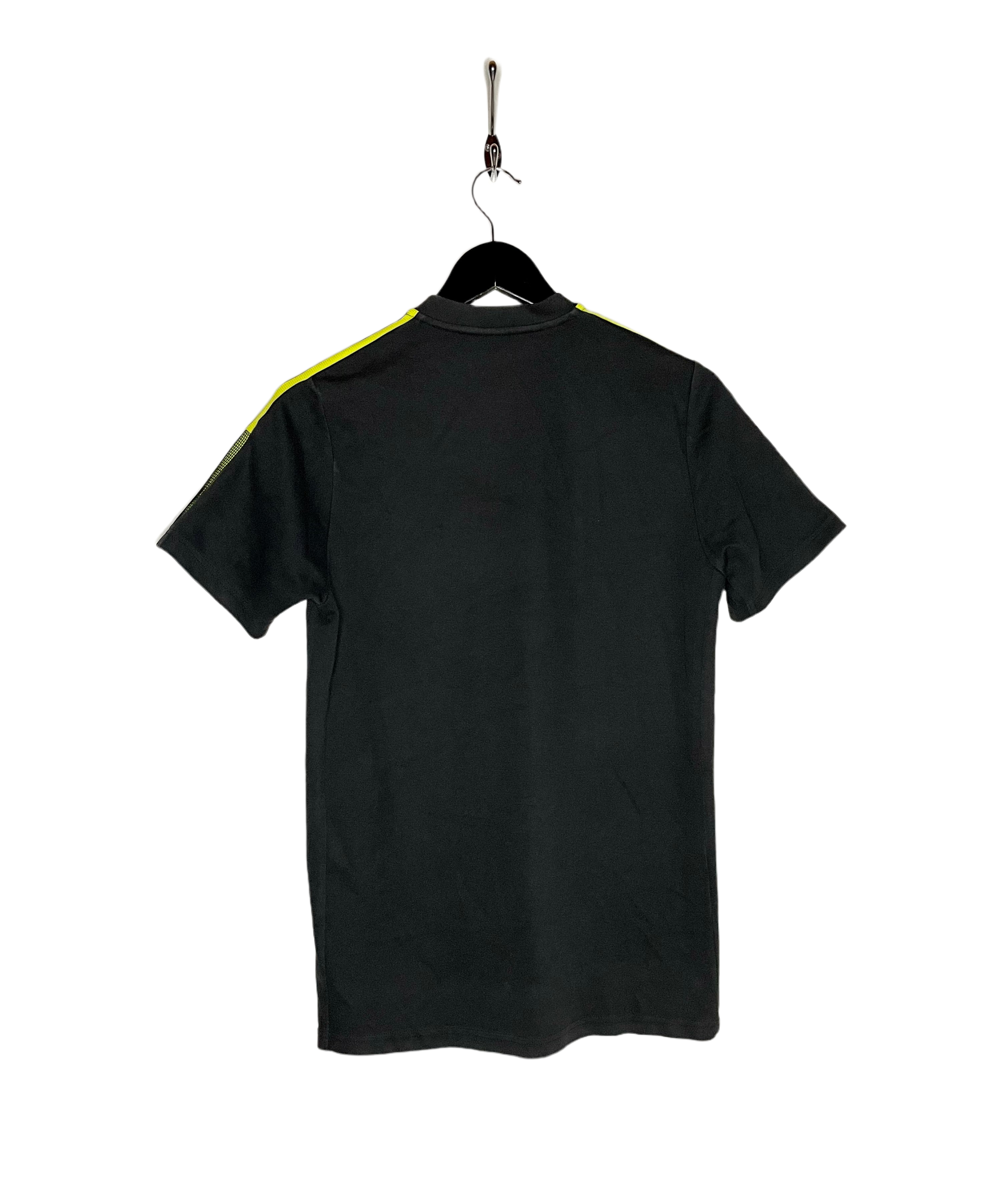 Adidas T-Shirt Leeds United Black/Yellow Size S 