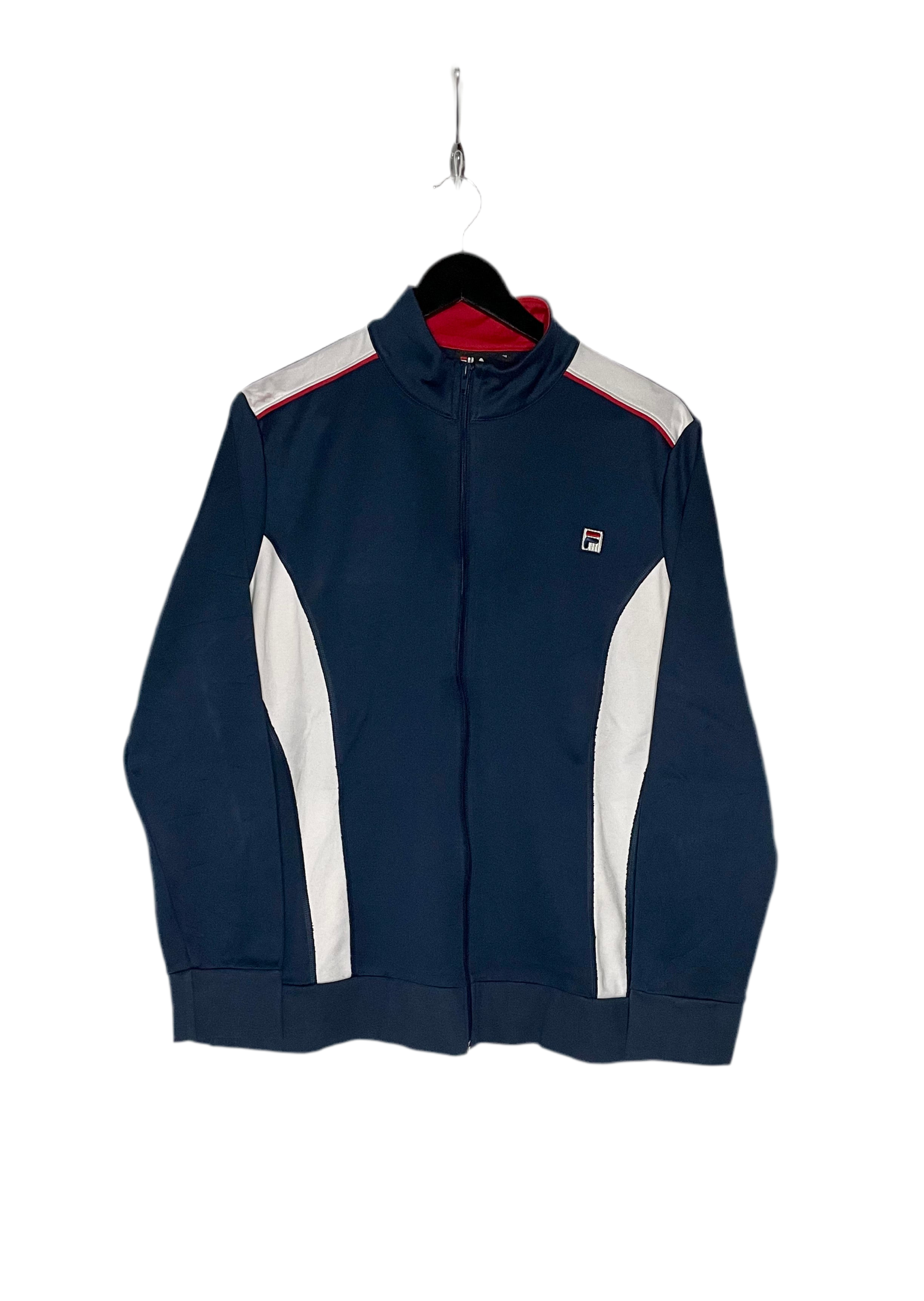 Fila Vintage Trainingsjacke Blau/Weiß Größe XXL Kids