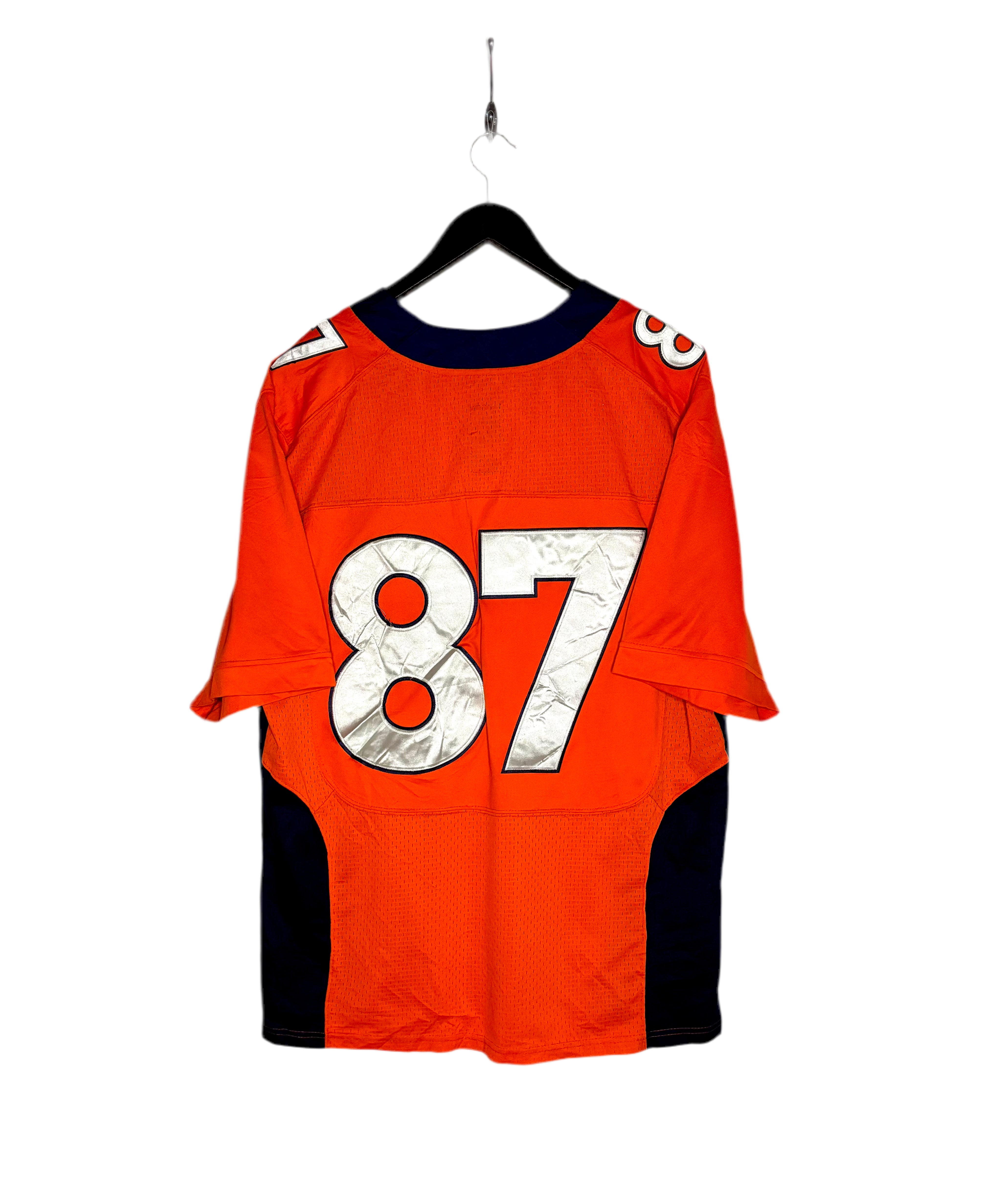 Nike Denver Broncos Jersey #87 Orange Größe L