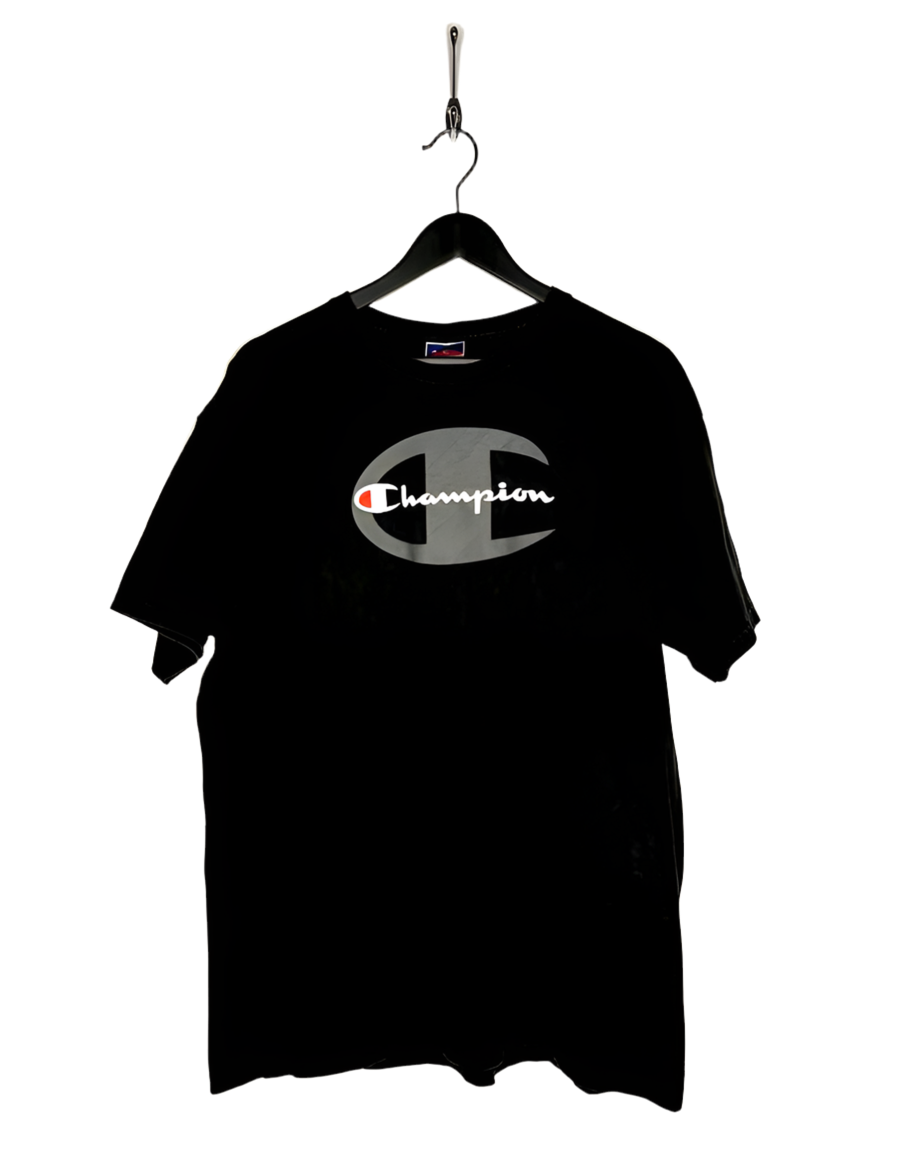 Camiseta Champion Classic Negro Talla L 