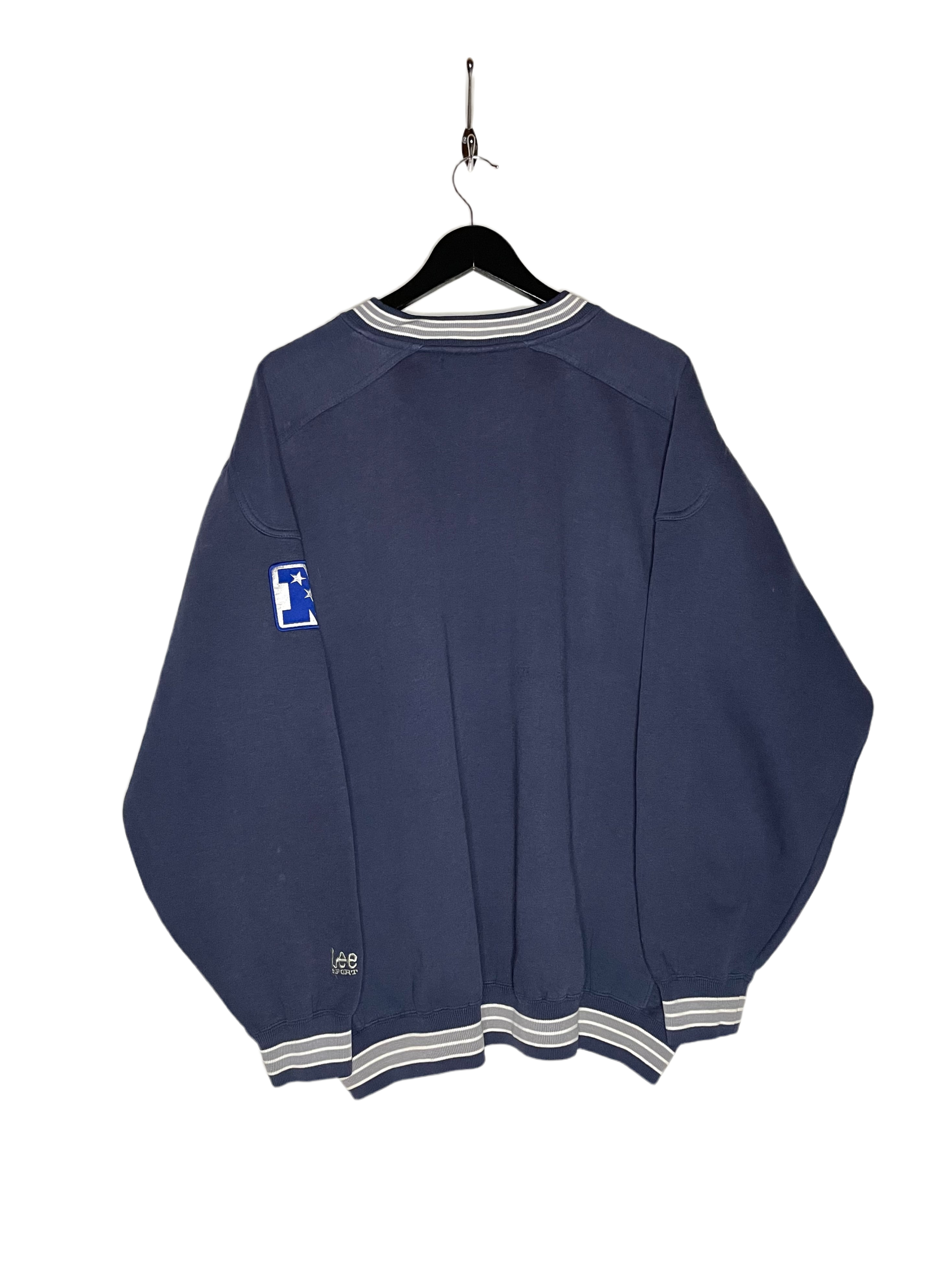 LEE Vintage Sweater Dallas Cowboys Blau Größe XL