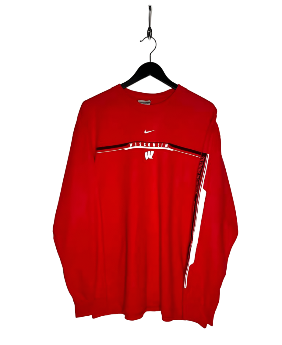 Nike Sudadera Wisconsin Badgers Div I Universidad Talla L 