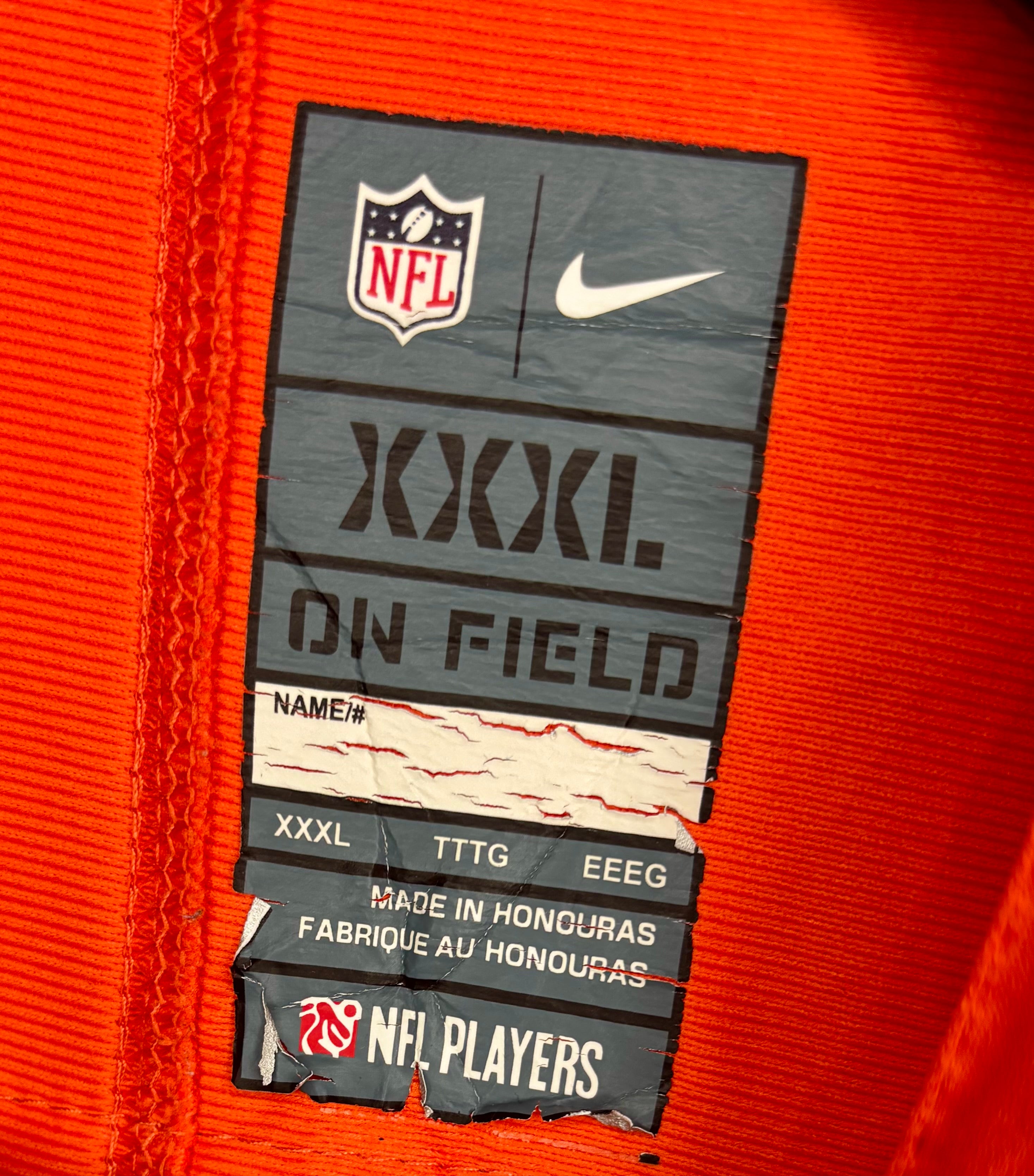 Nike NFL Denver Broncos Jersey #3 Russell Wilson Orange Größe XXXL