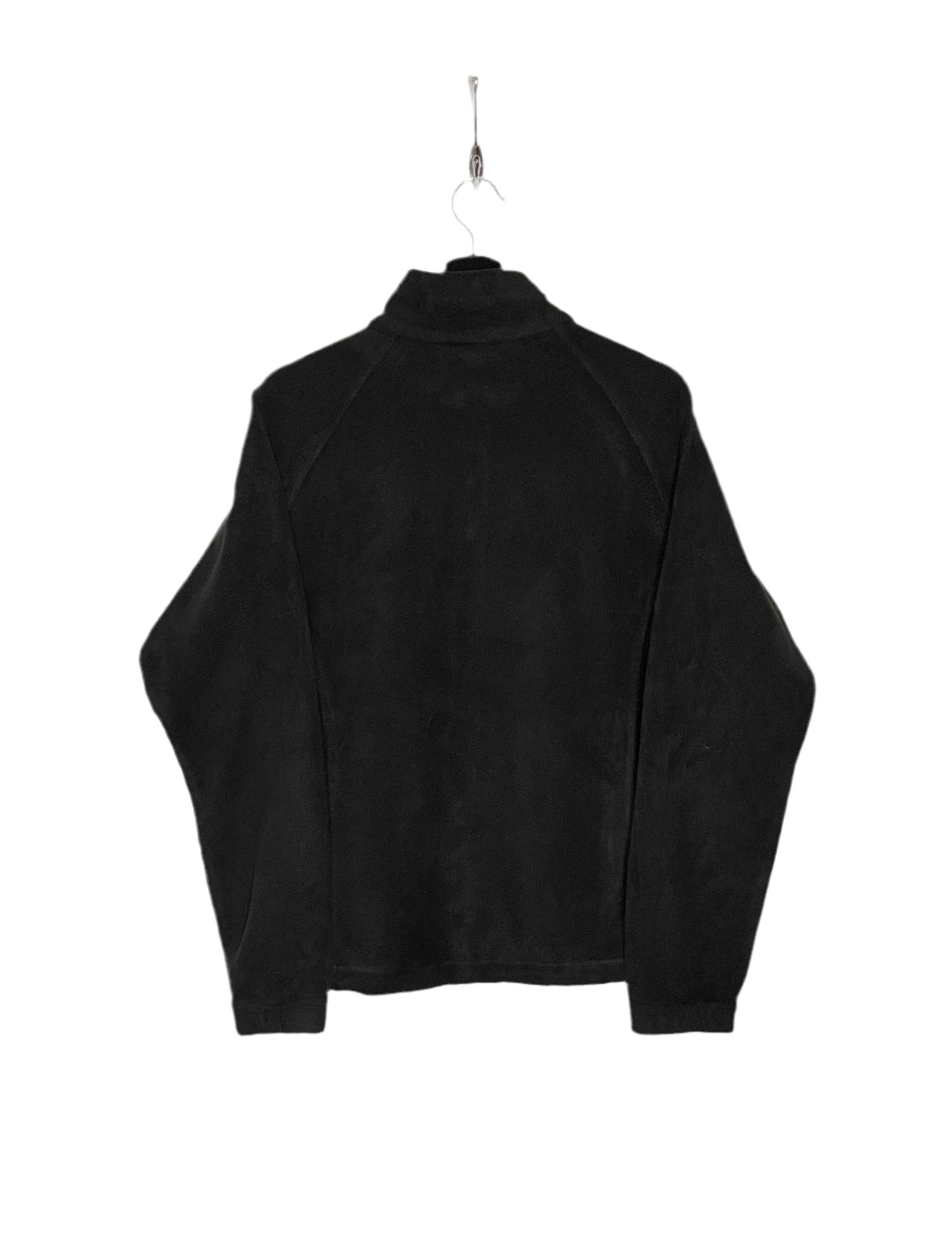 Columbia Vintage Fleece Jacke Schwarz Größe L Damen