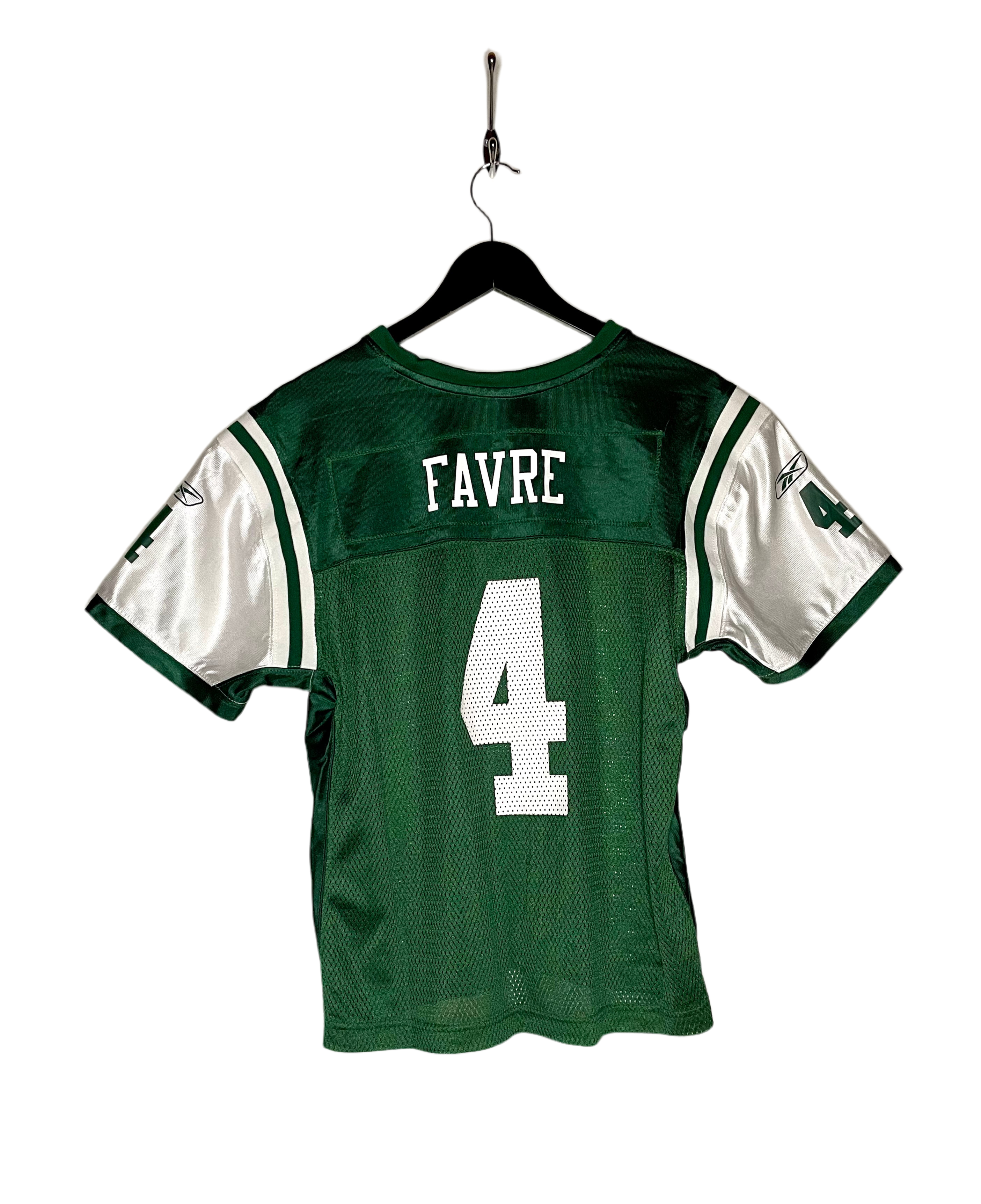 Reebok New York Jets Jersey Women #4 Brett Favre Grün Größe XL