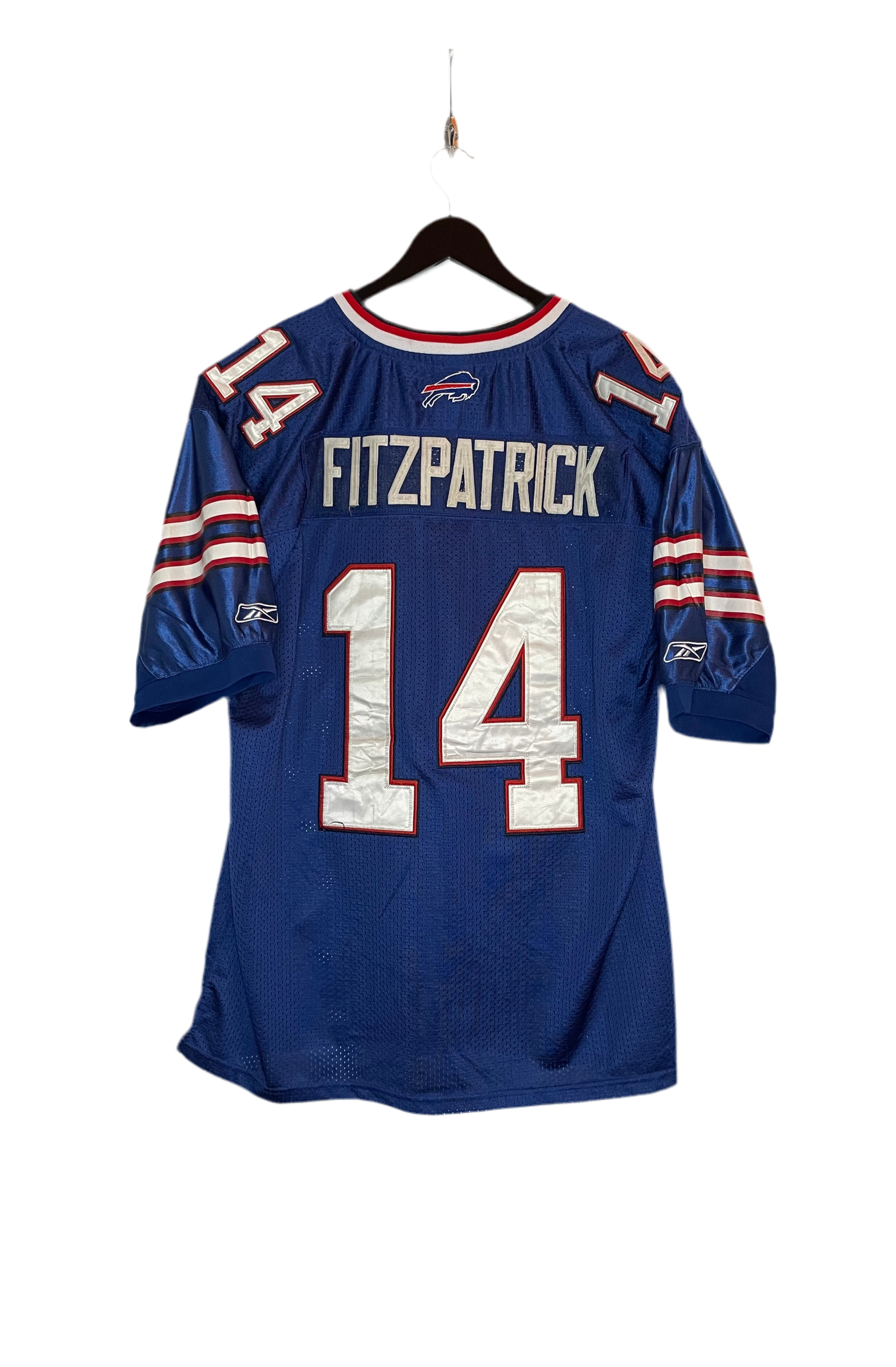 Reebok OnField Jersey Buffalo Bills #14 Ryan Fitzpatrick Blau Größe L