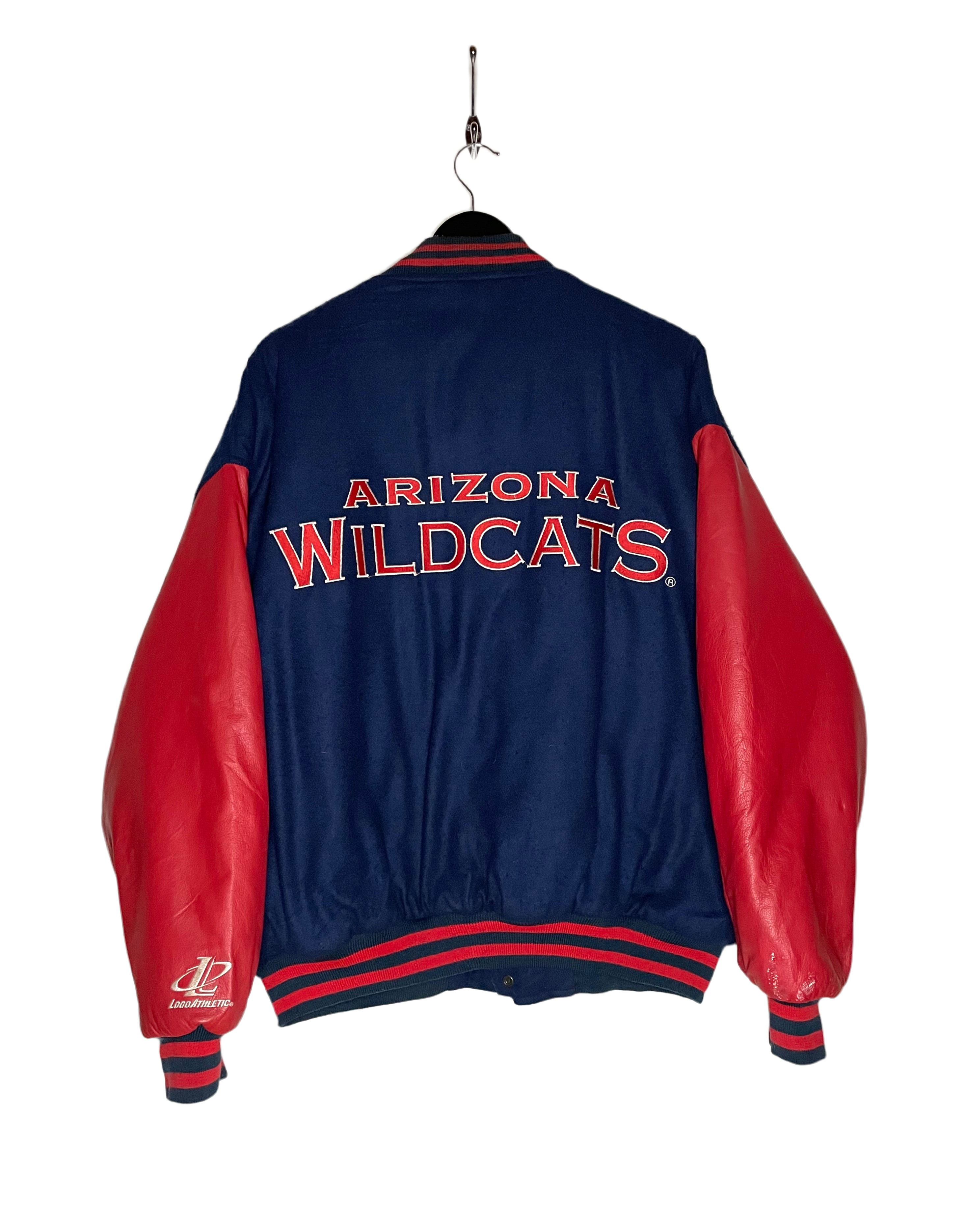 Logo Athletic College Jacke Arizona Wildcats Blau/Rot Größe L