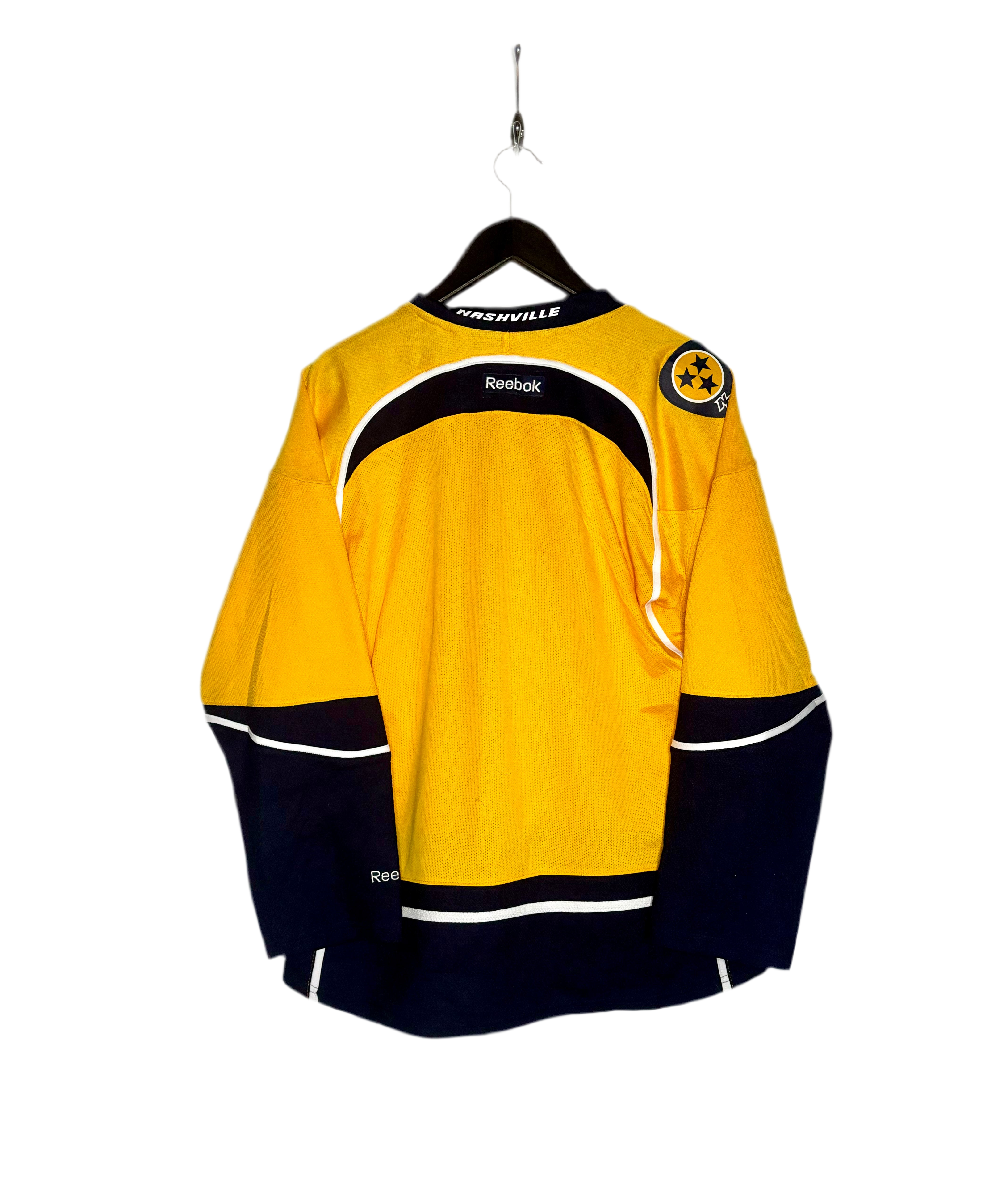 Reebok NHL Nashville Predators Jersey Gelb Größe XL Damen