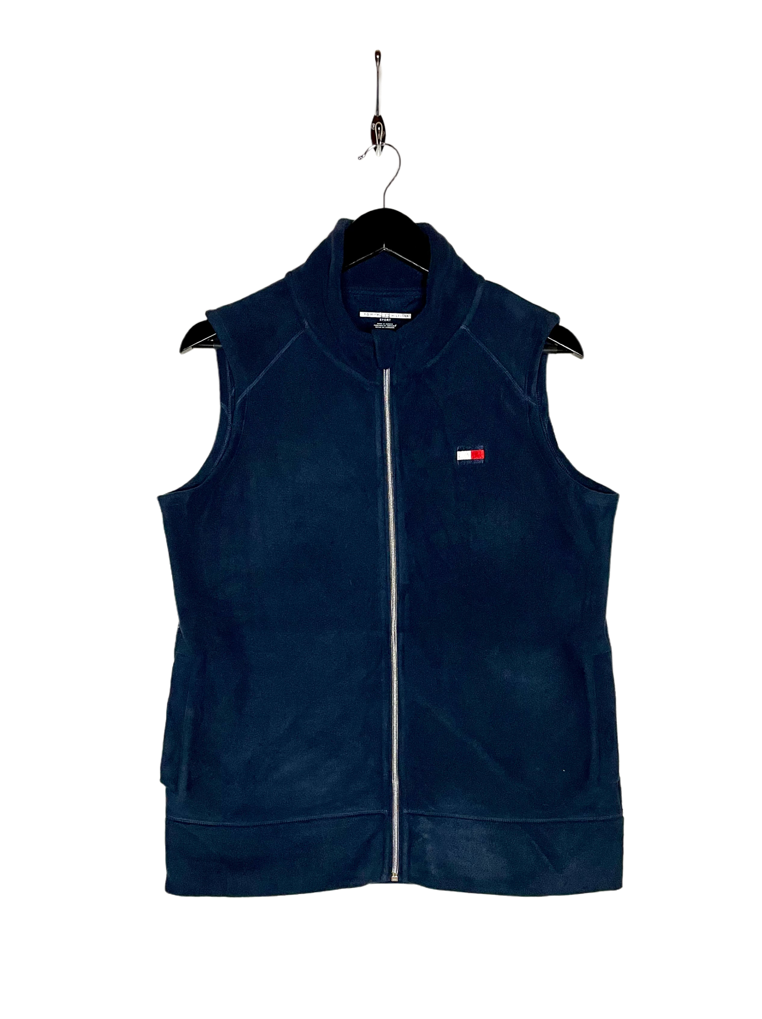 Tommy Hilfiger Fleece Weste Blau Größe M