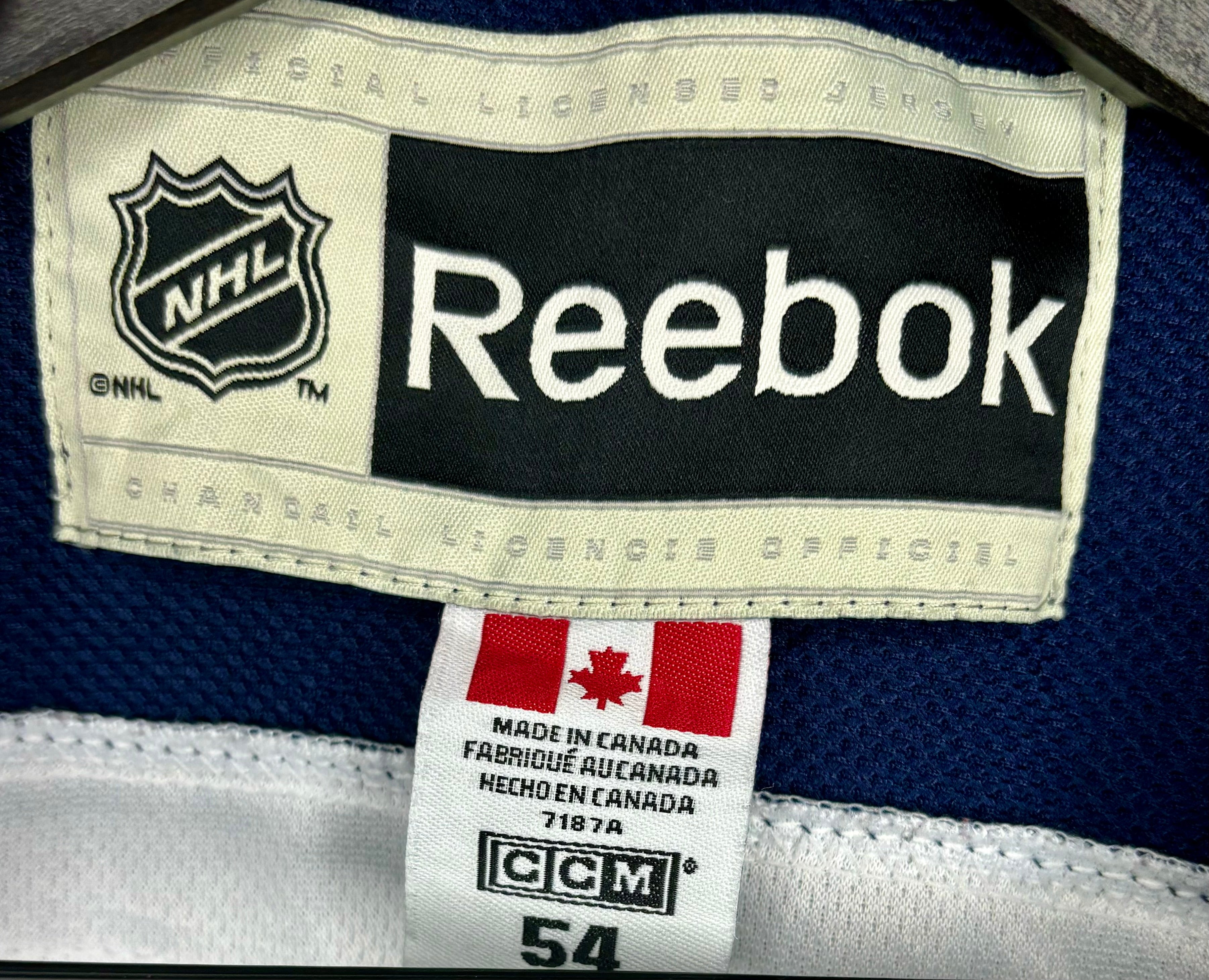 Reebok NHL Winnipeg Jets Jersey #9 Evander Kane Blau Größe XL