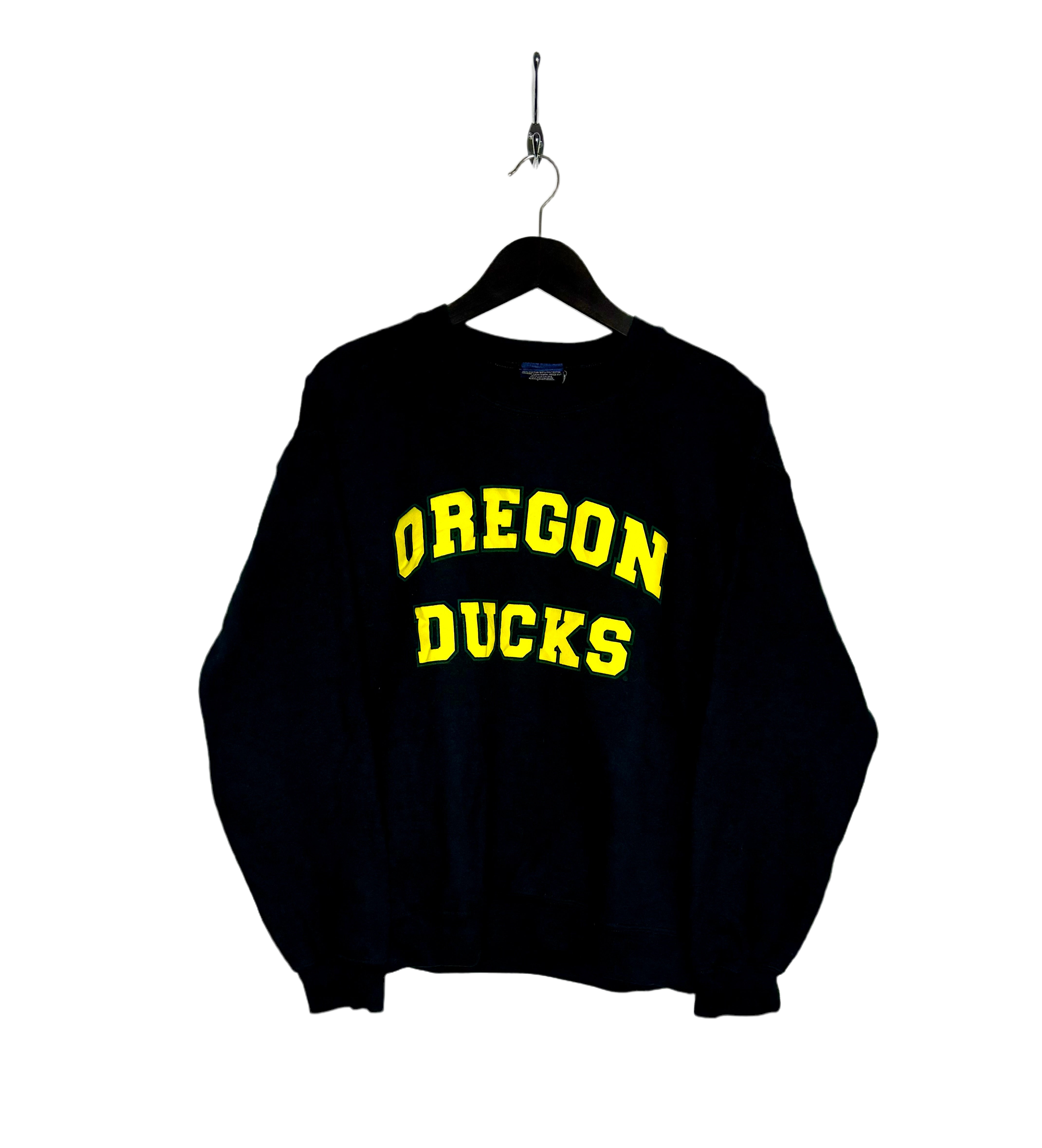 Oregon Ducks Vintage Sweater Schwarz Größe M