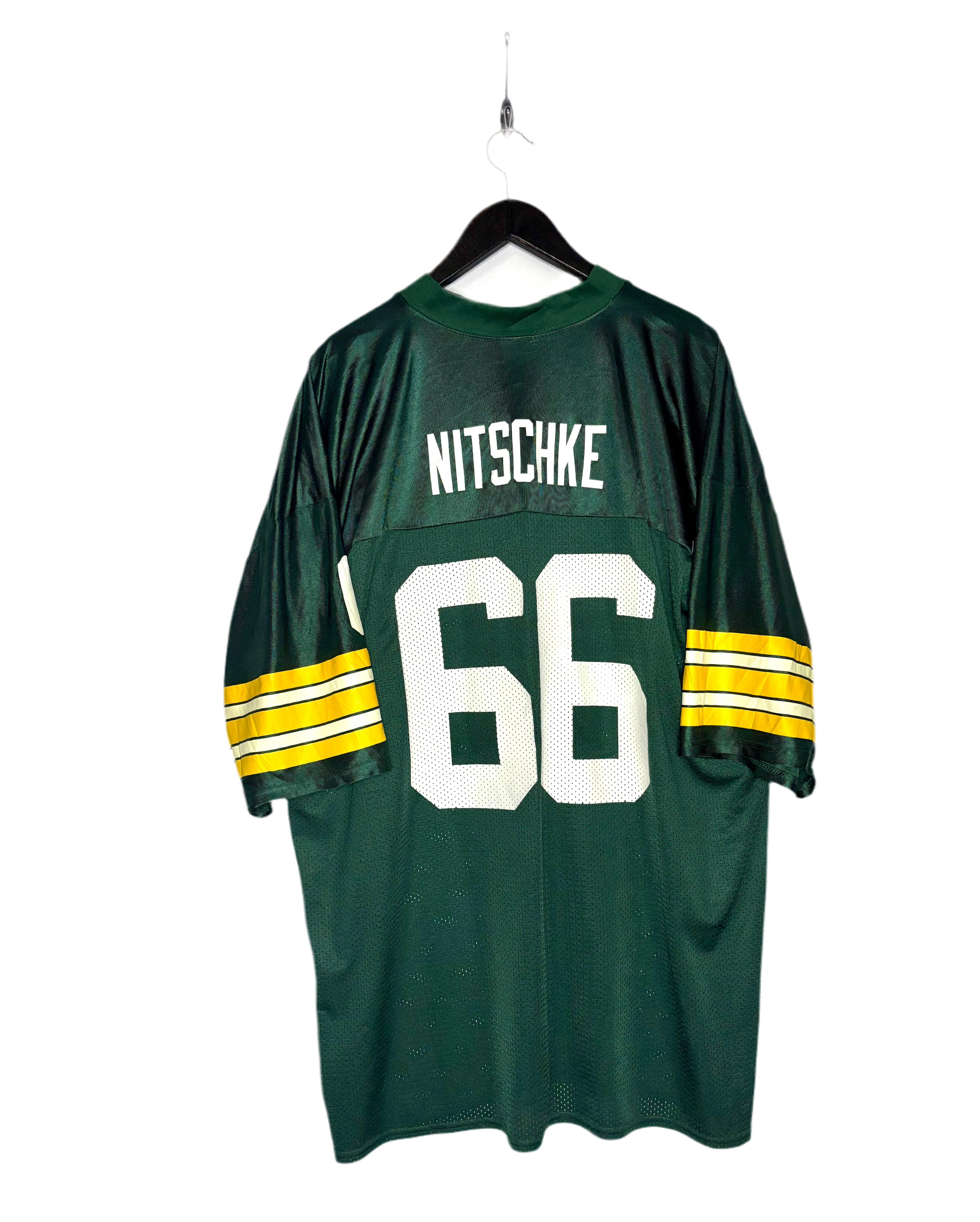 NFL Vintage Green Bay Packers Jersey #66 Ray Nitschke Grün Größe XXL