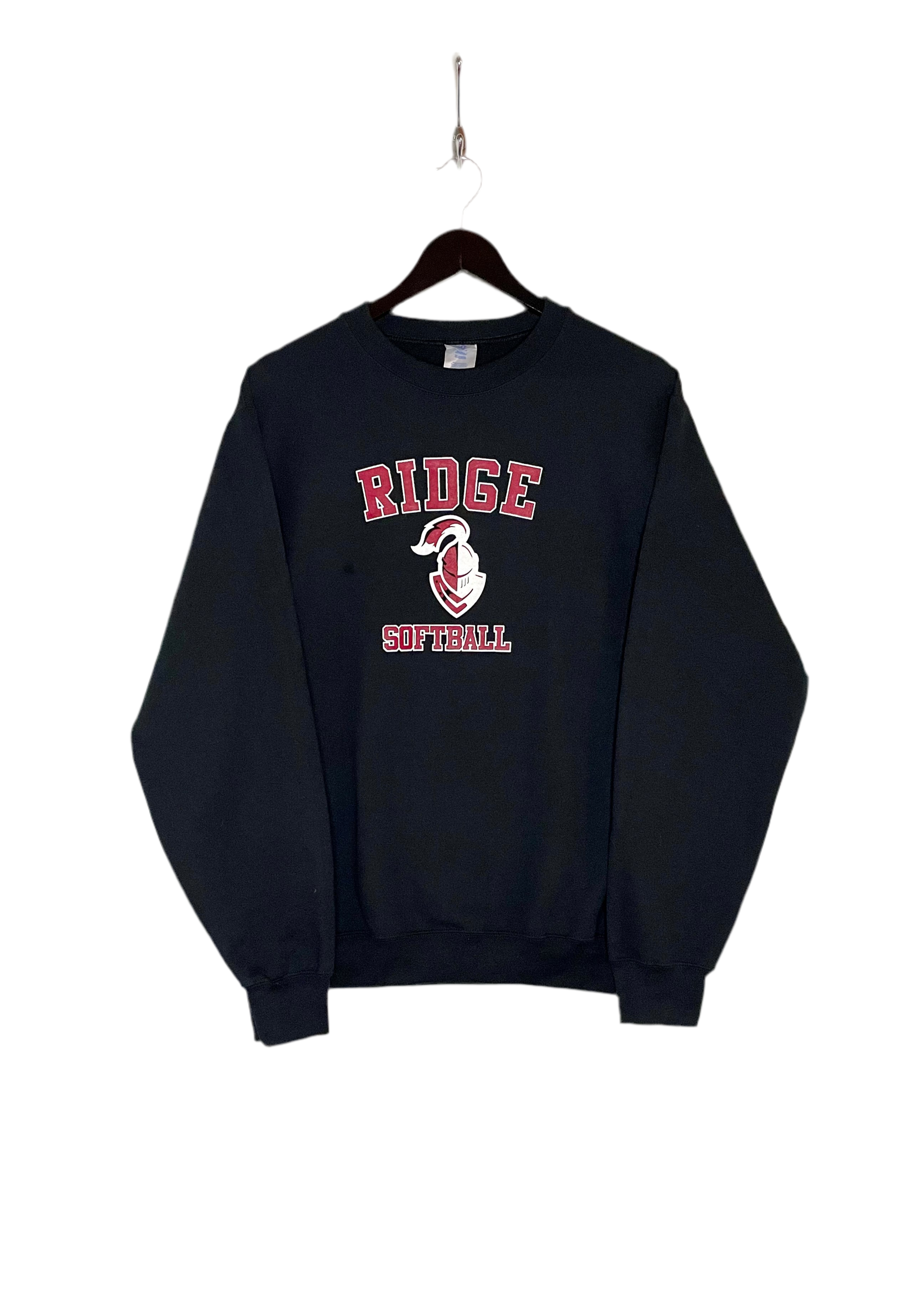 Port & Company Sweater Ridge Softball Schwarz Größe M