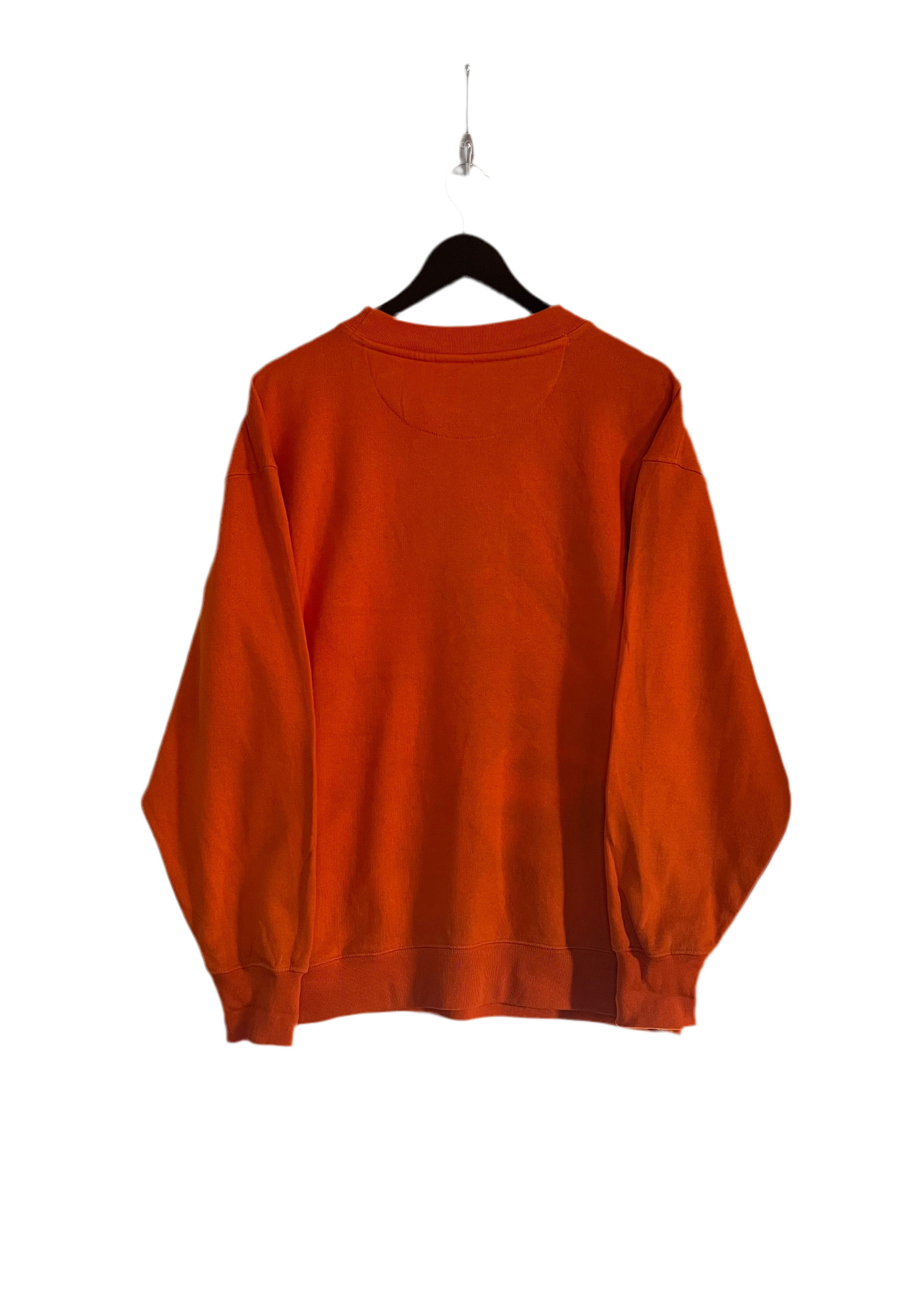 Vintage Sweater Illinois University Orange Größe M