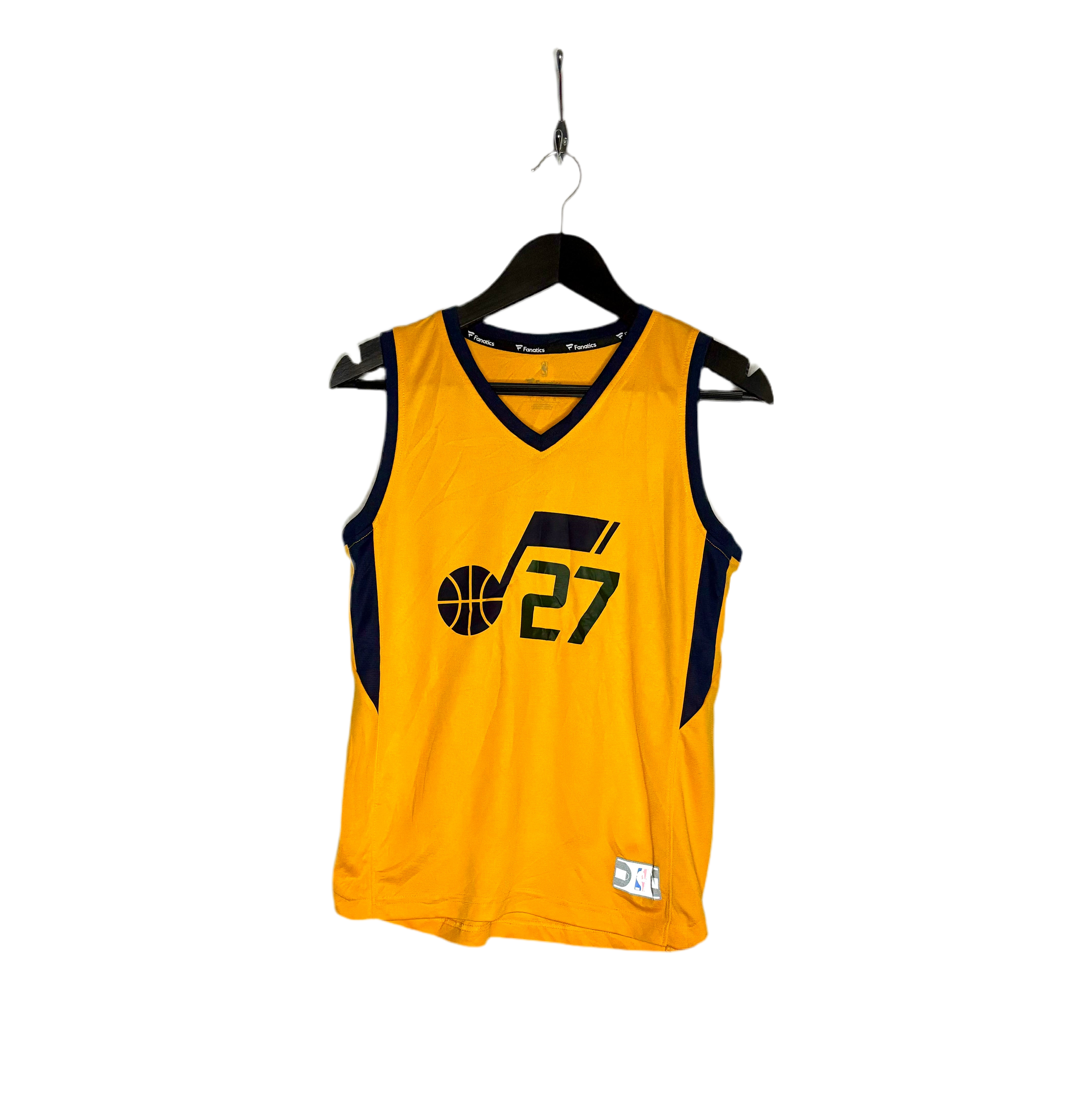 Fanatics NBA Utah Jazz Jersey #27 Rudy Gobert Gelb Größe L Kinder