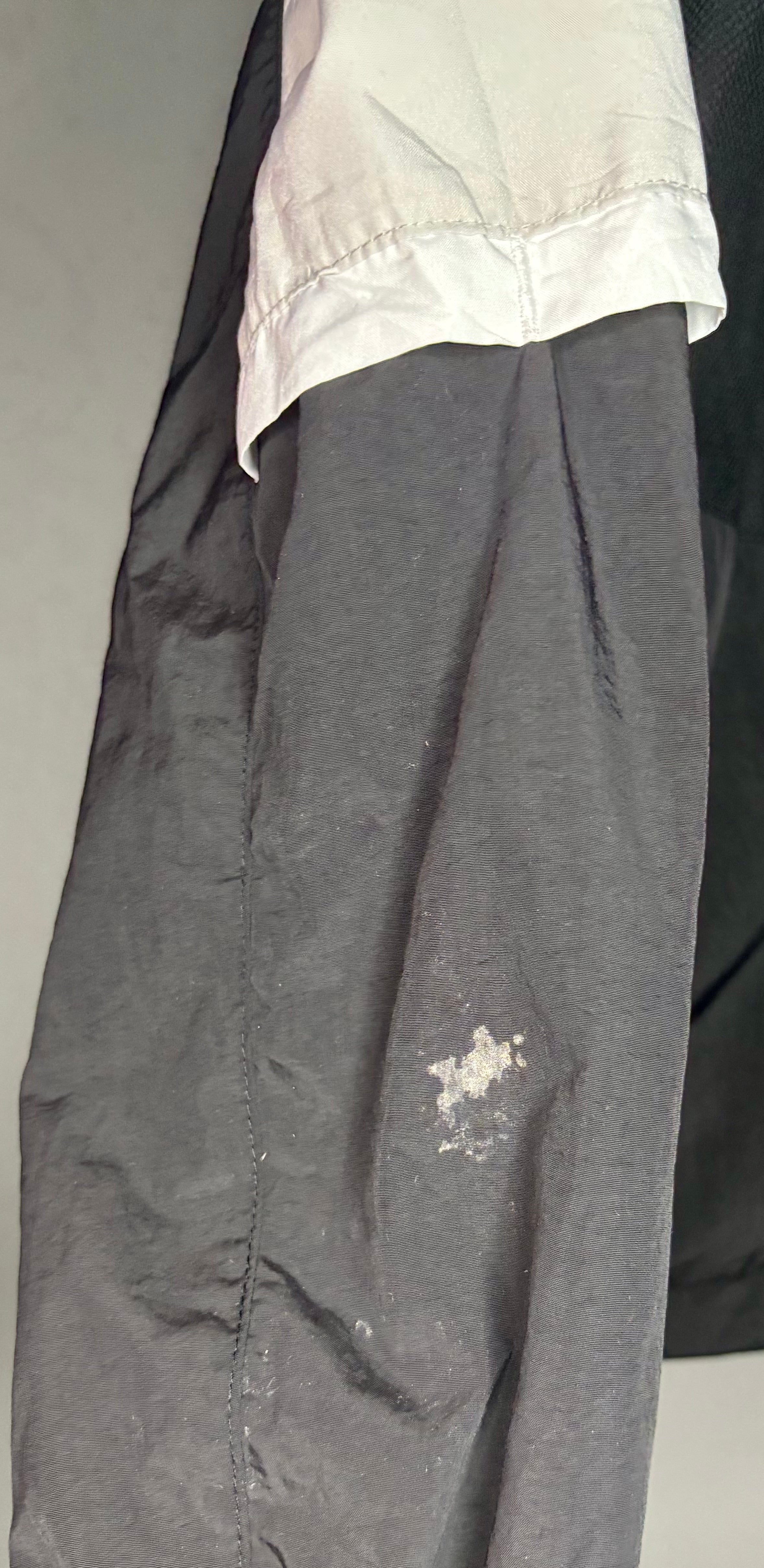 Puma Vintage Trainingsjacke Weiß/Schwarz Größe S