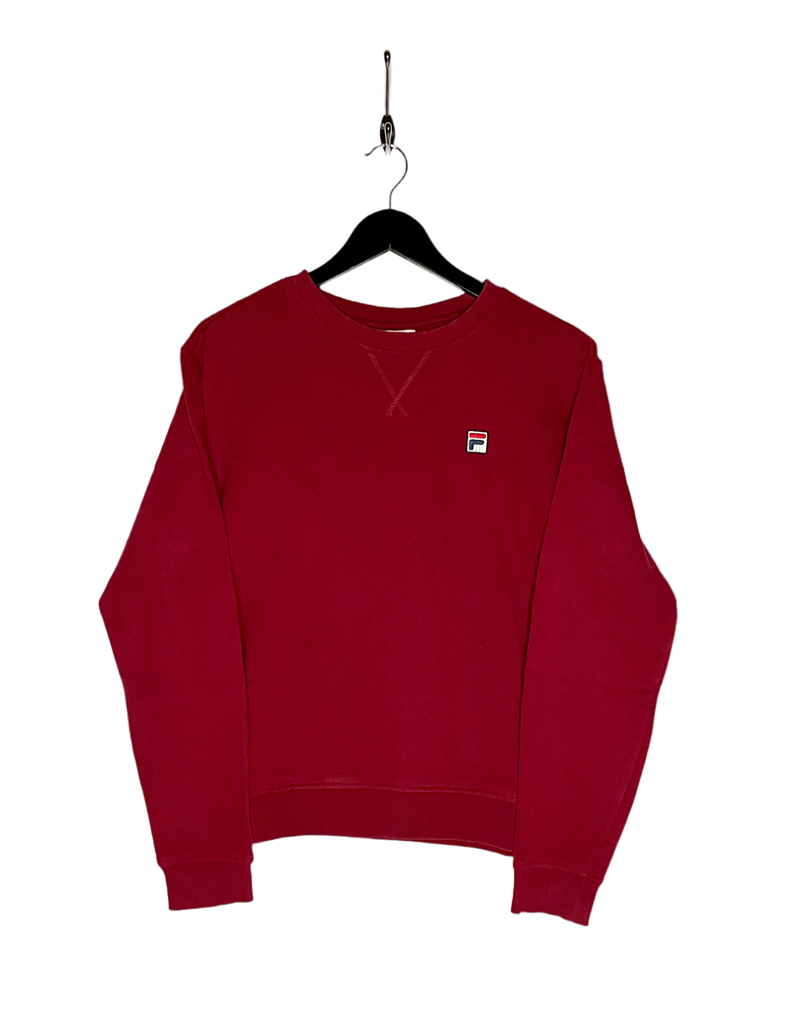 FILA Vintage Sweater Rot Größe L