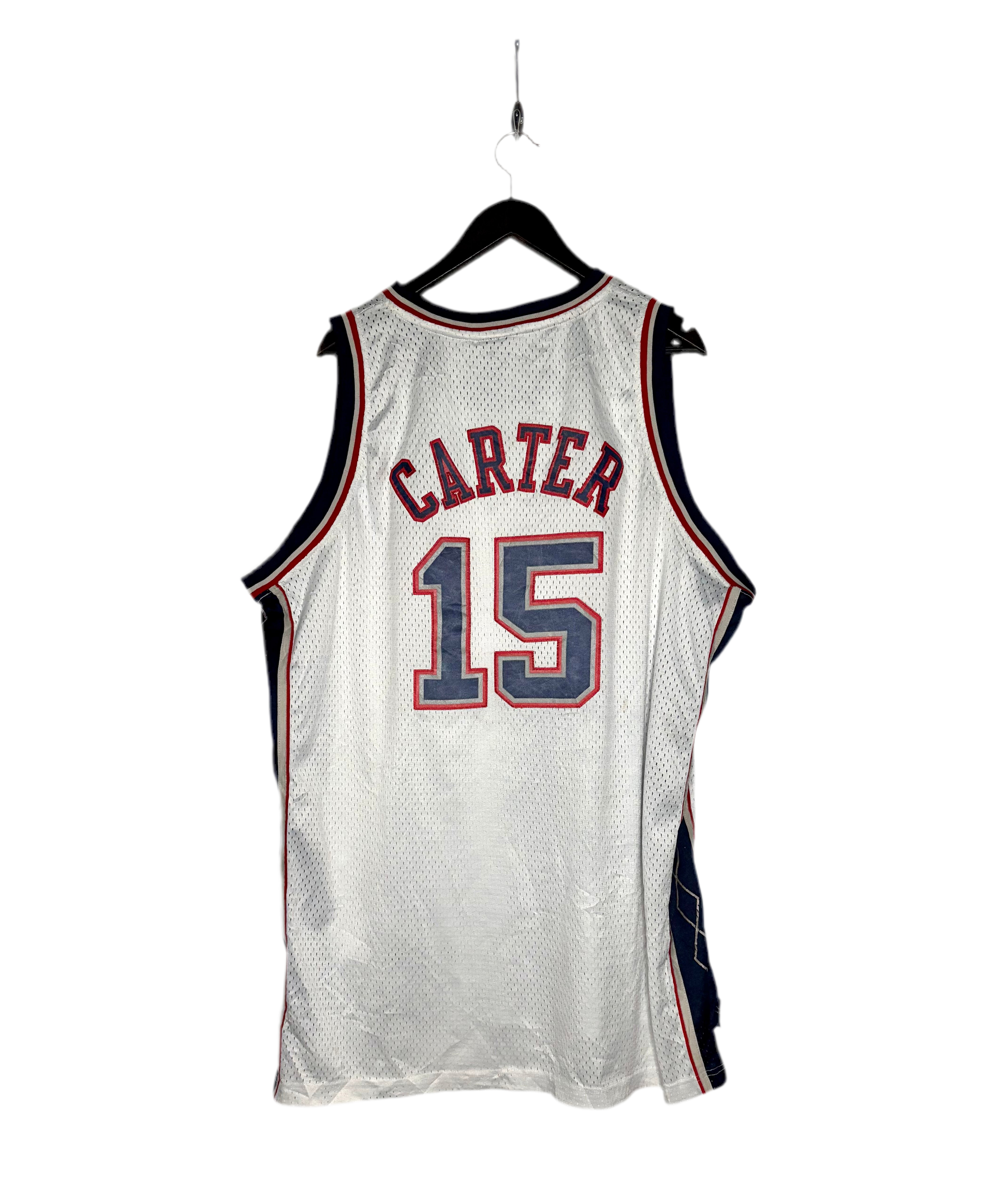 Adidas NBA Vintage Brooklyn Nets Jersey #15 Vince Carter Weiß Größe XXL