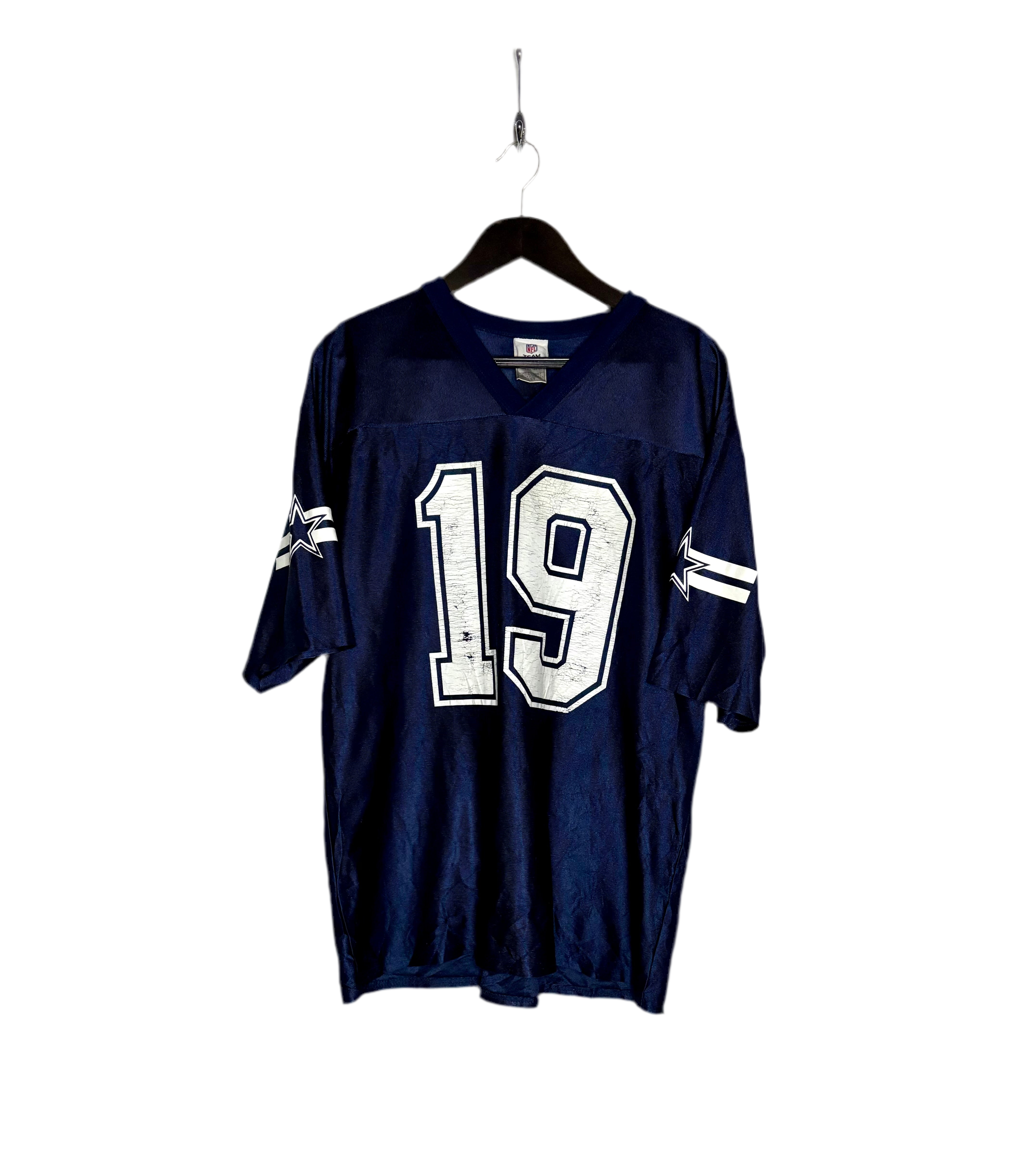 NFL Vintage Dallas Cowboys Jersey #19 Miles Austin Blau Größe L