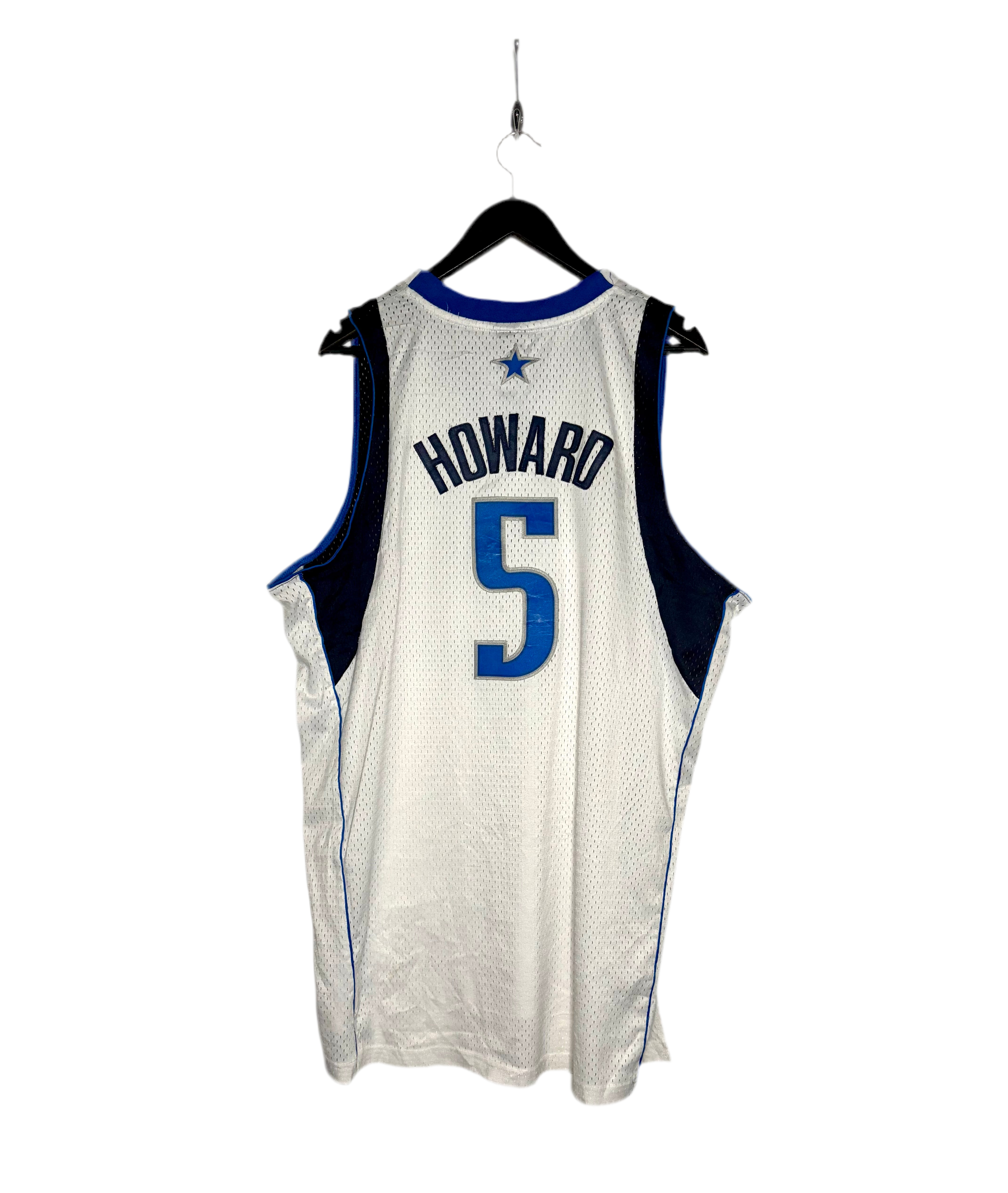 Adidas NBA Vintage Dallas Mavericks Jersey #5 Josh Howard Weiß Größe XL
