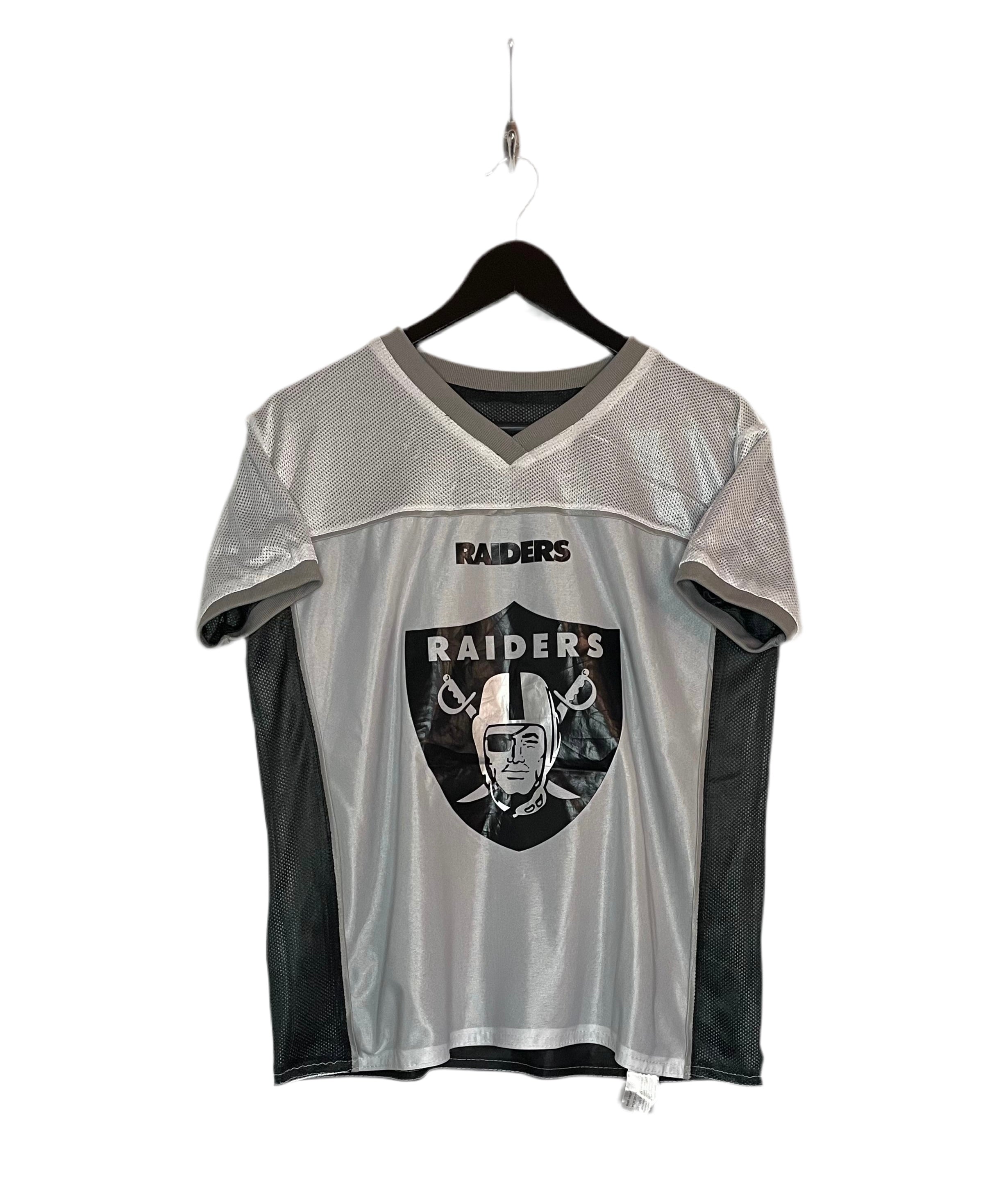 NFL Las Vegas Raiders Flag Football Jersey Schwarz Größe XL Kinder