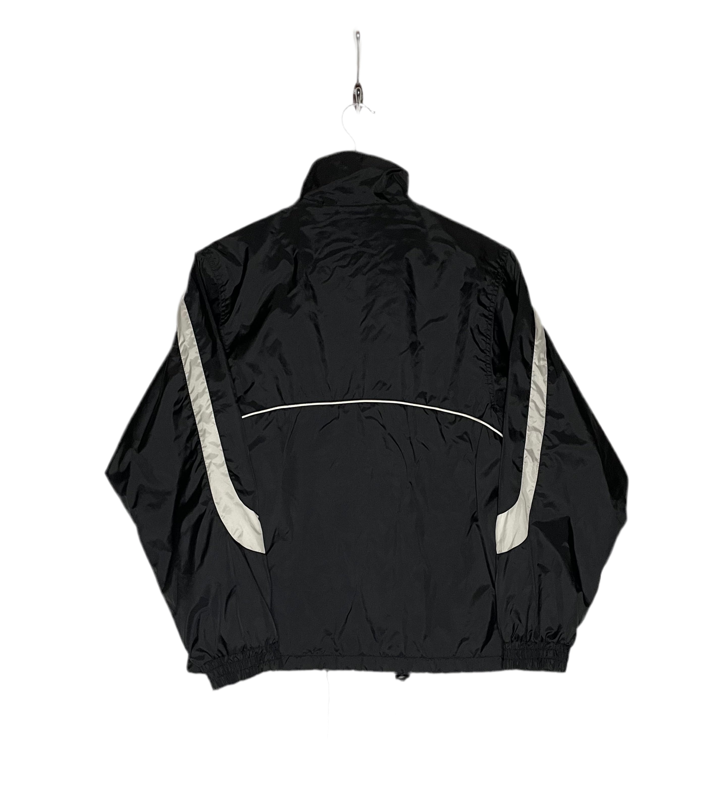 Umbro Vintage Regenjacke Schwarz Größe L Kinder