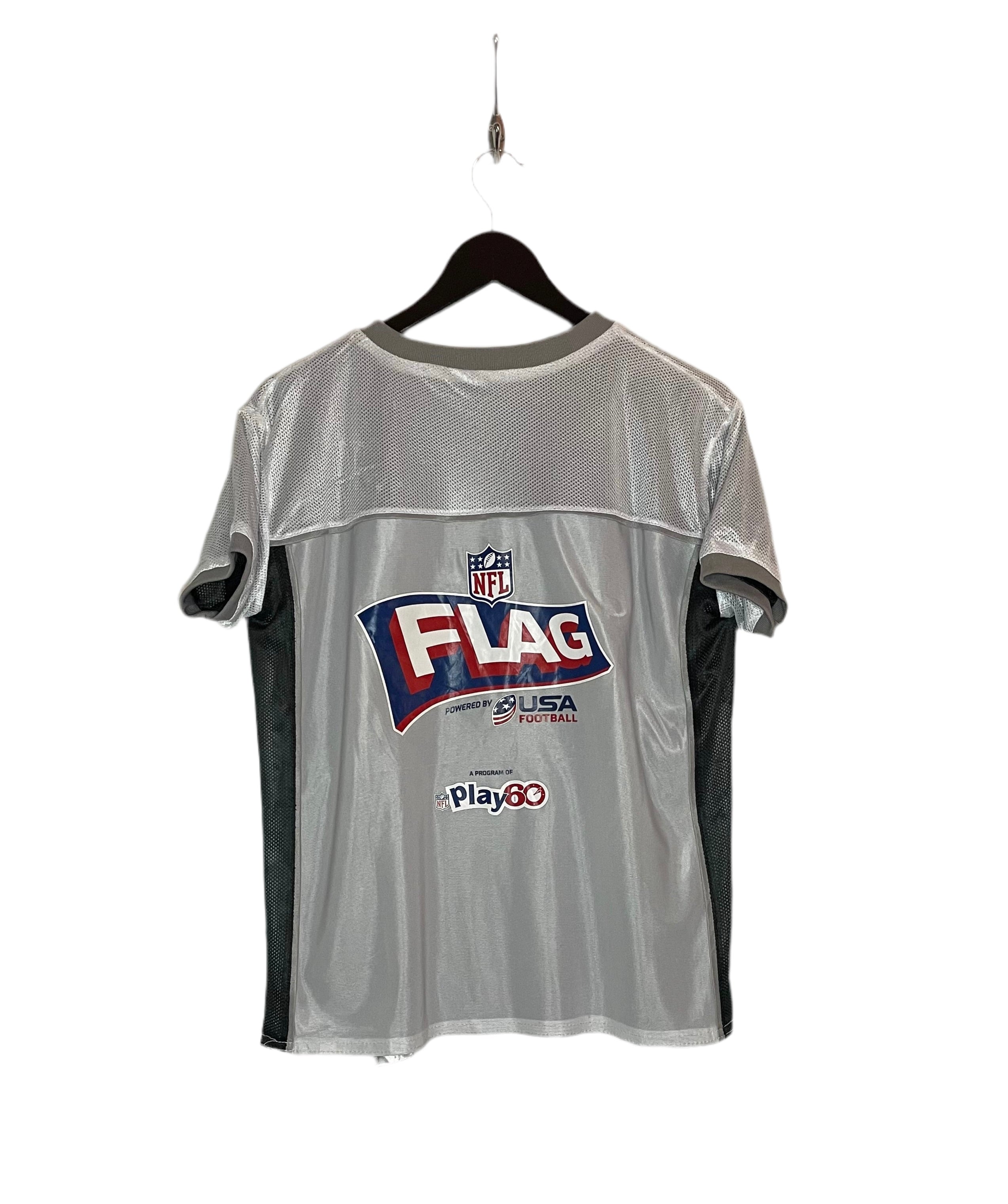 NFL Las Vegas Raiders Flag Football Jersey Schwarz Größe XL Kinder