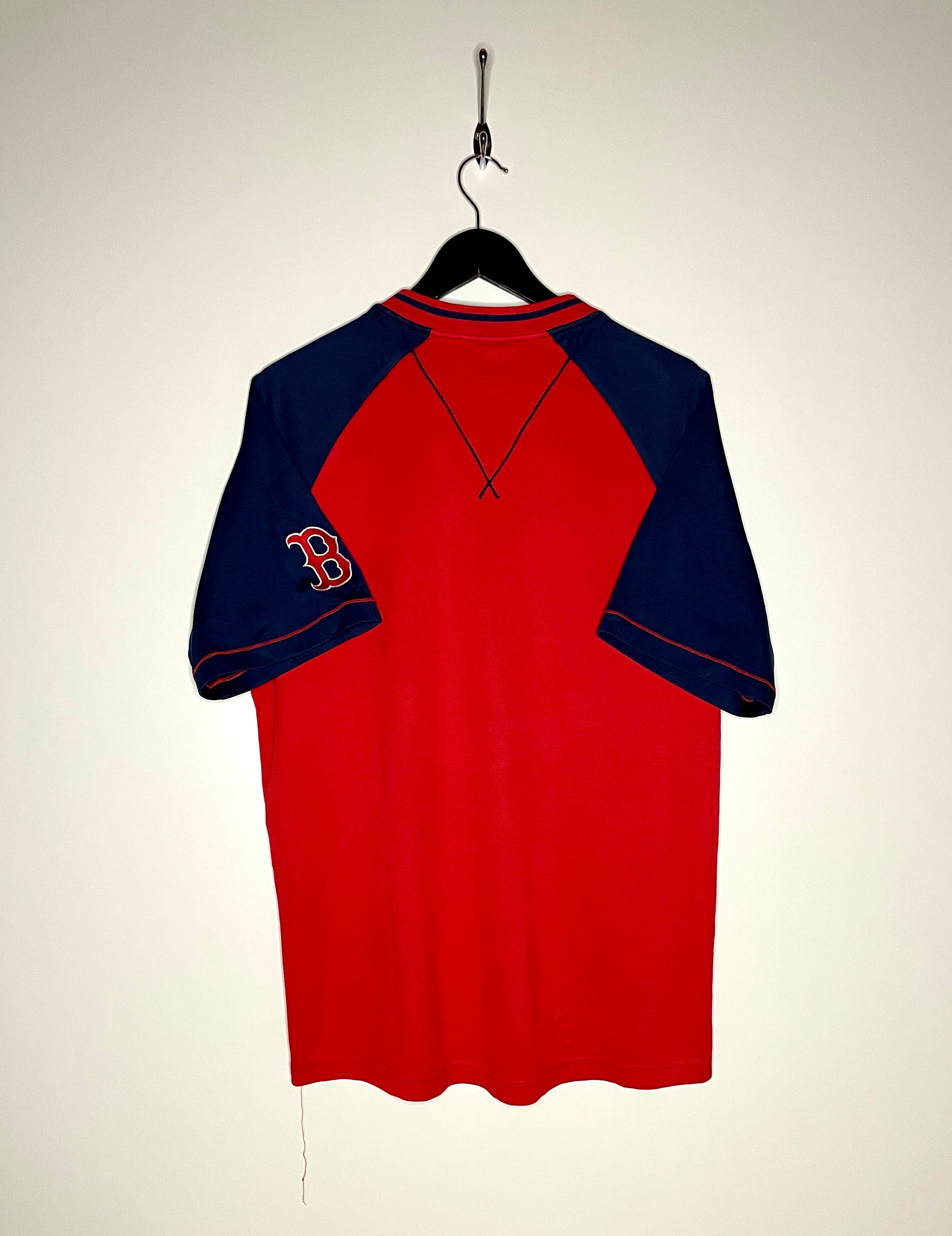 MLB sports shirt Boston Red Sox red/blue size L