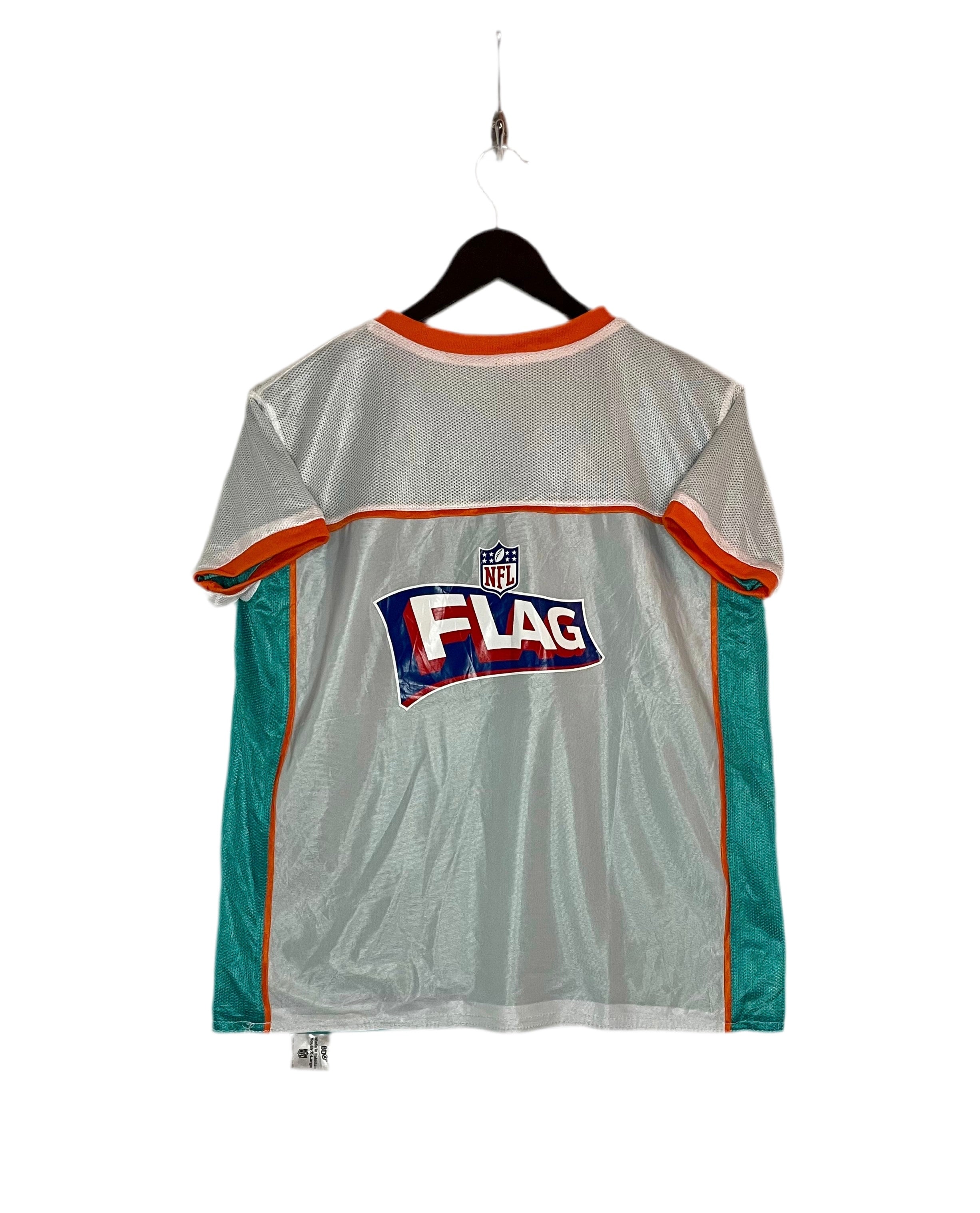 NFL Miami Dolphins Flag Football Jersey Grün Größe XL Kinder