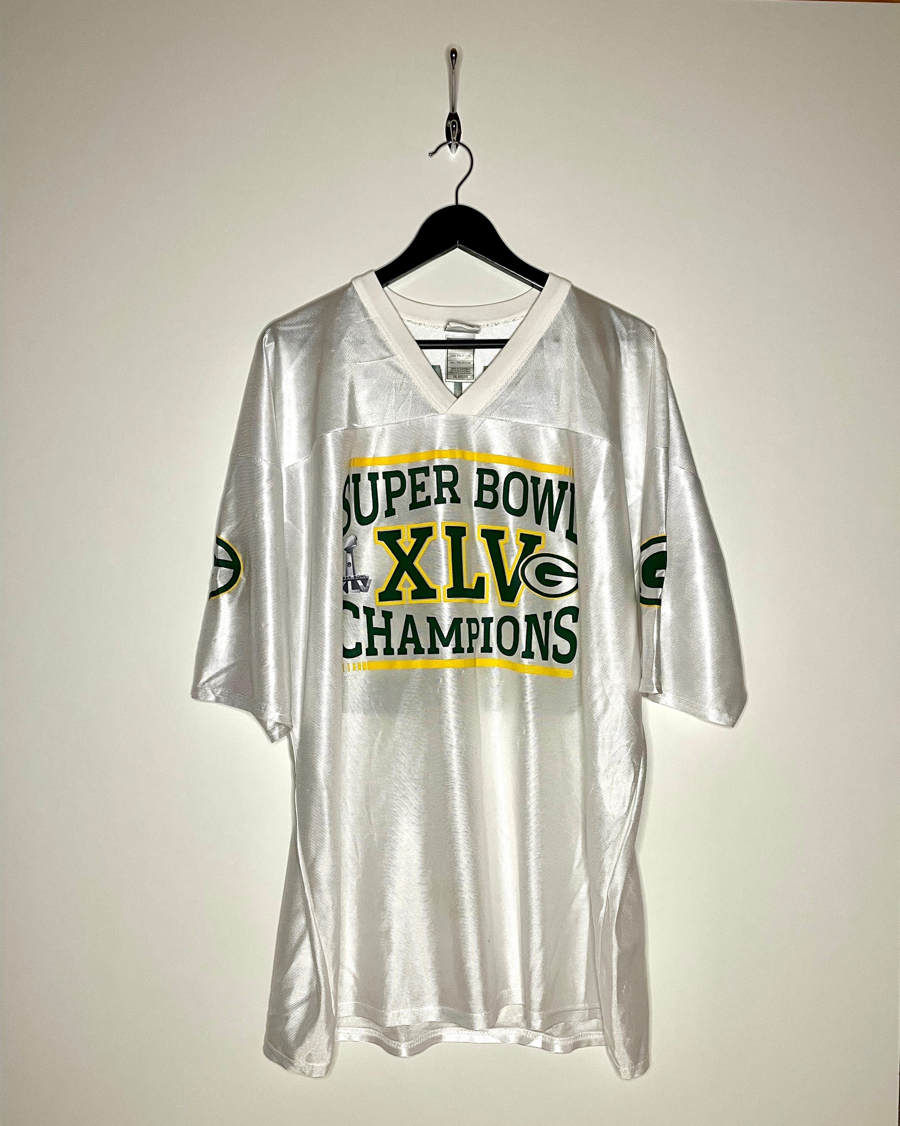 NFL T-Shirt Super Bowl Champion XLV Packers #38 Tramon Williams Size XXL